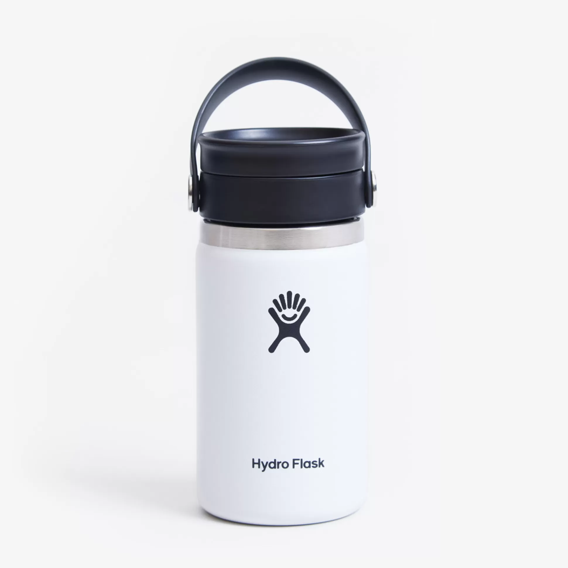 Travel Flasks & Picnic>Meadows and Byrne Hydro Flask 12 Oz Coffee Cup With Flex Sip Lid - White