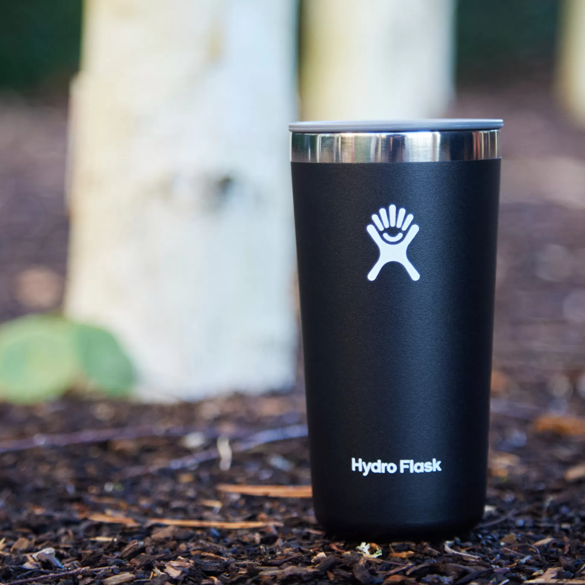 Travel Flasks & Picnic>Meadows and Byrne Hydro Flask 12Oz All Around Tumbler Black