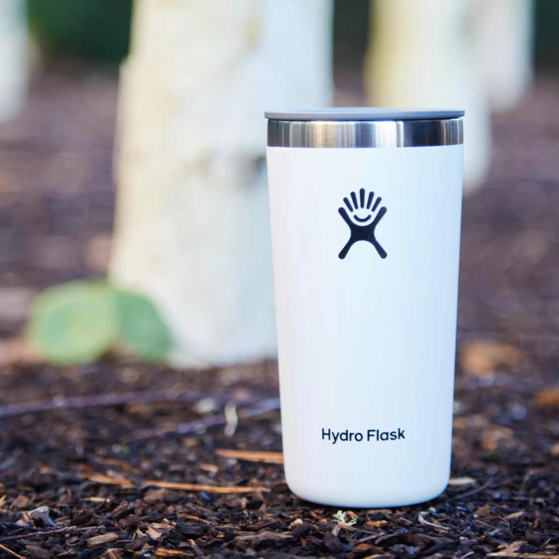 Travel Flasks & Picnic>Meadows and Byrne Hydro Flask 12Oz All Around Tumbler White