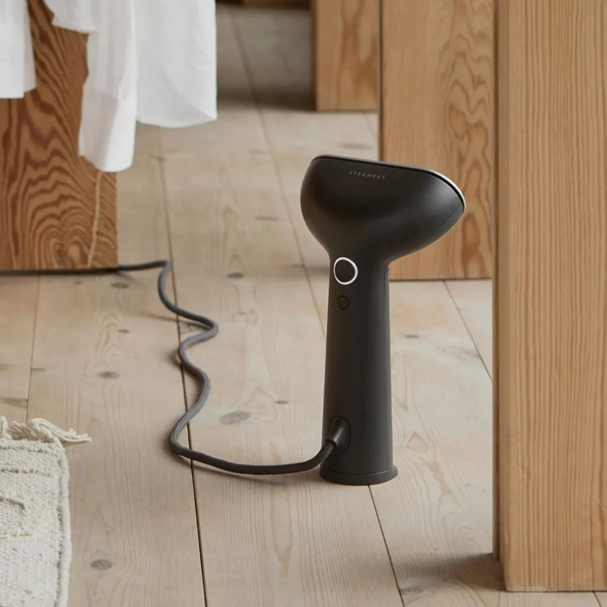 Ironing Boards & Accessories>Meadows and Byrne Iron Steamer Charcoal