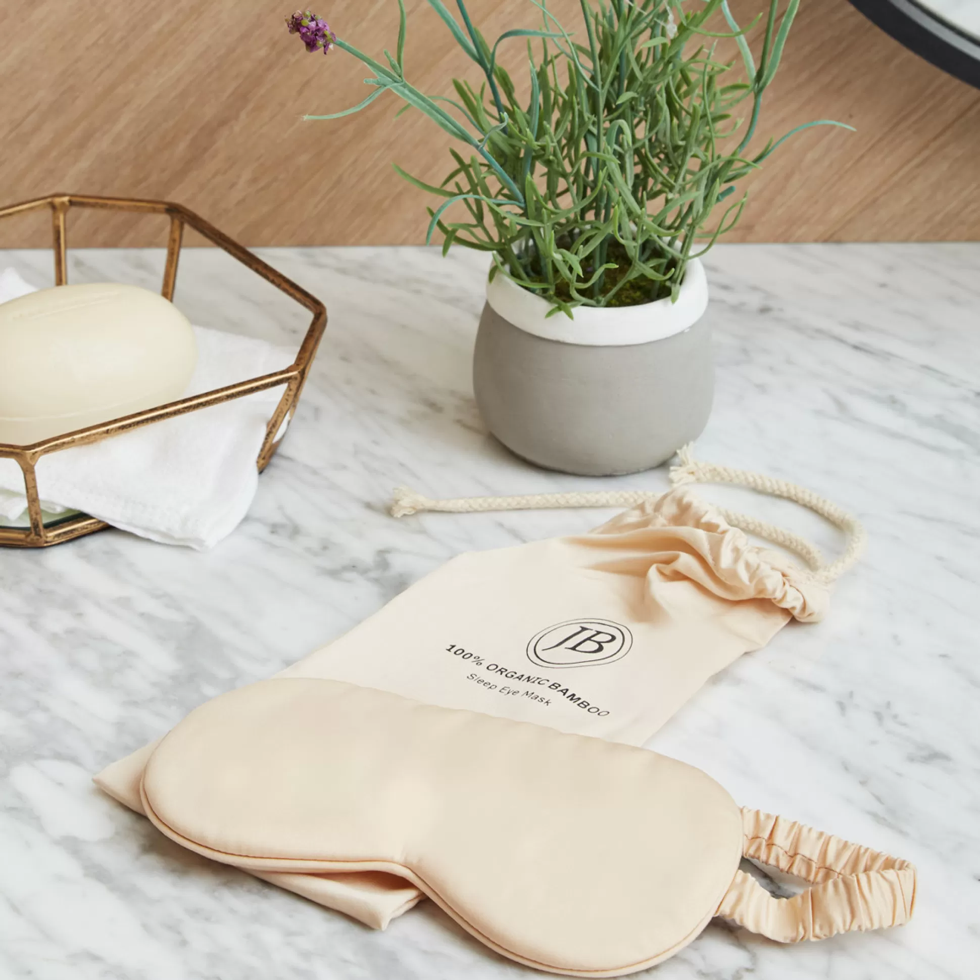 Accessories>Meadows and Byrne Jo Browne Bamboo Silk Sleep Mask