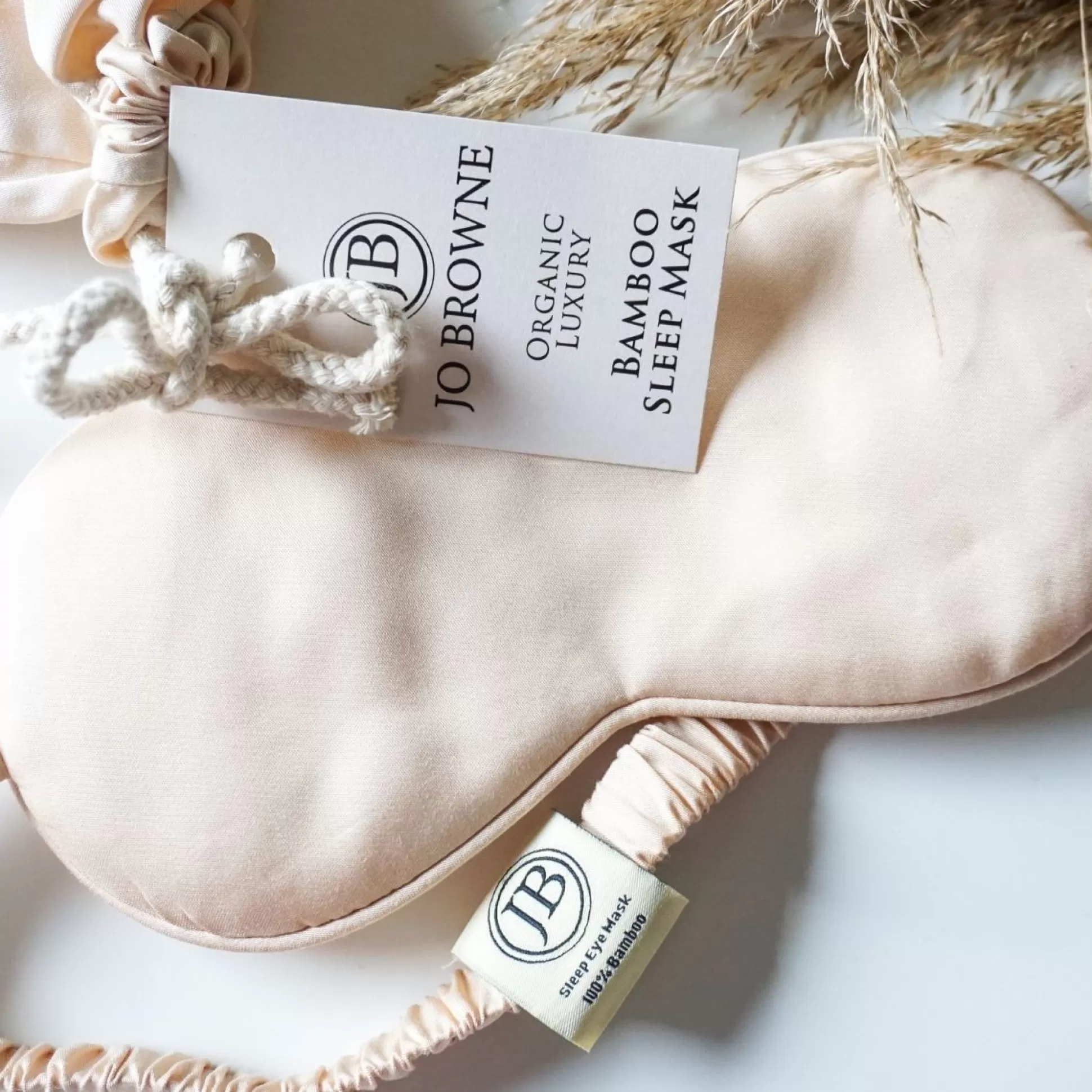 Accessories>Meadows and Byrne Jo Browne Bamboo Silk Sleep Mask