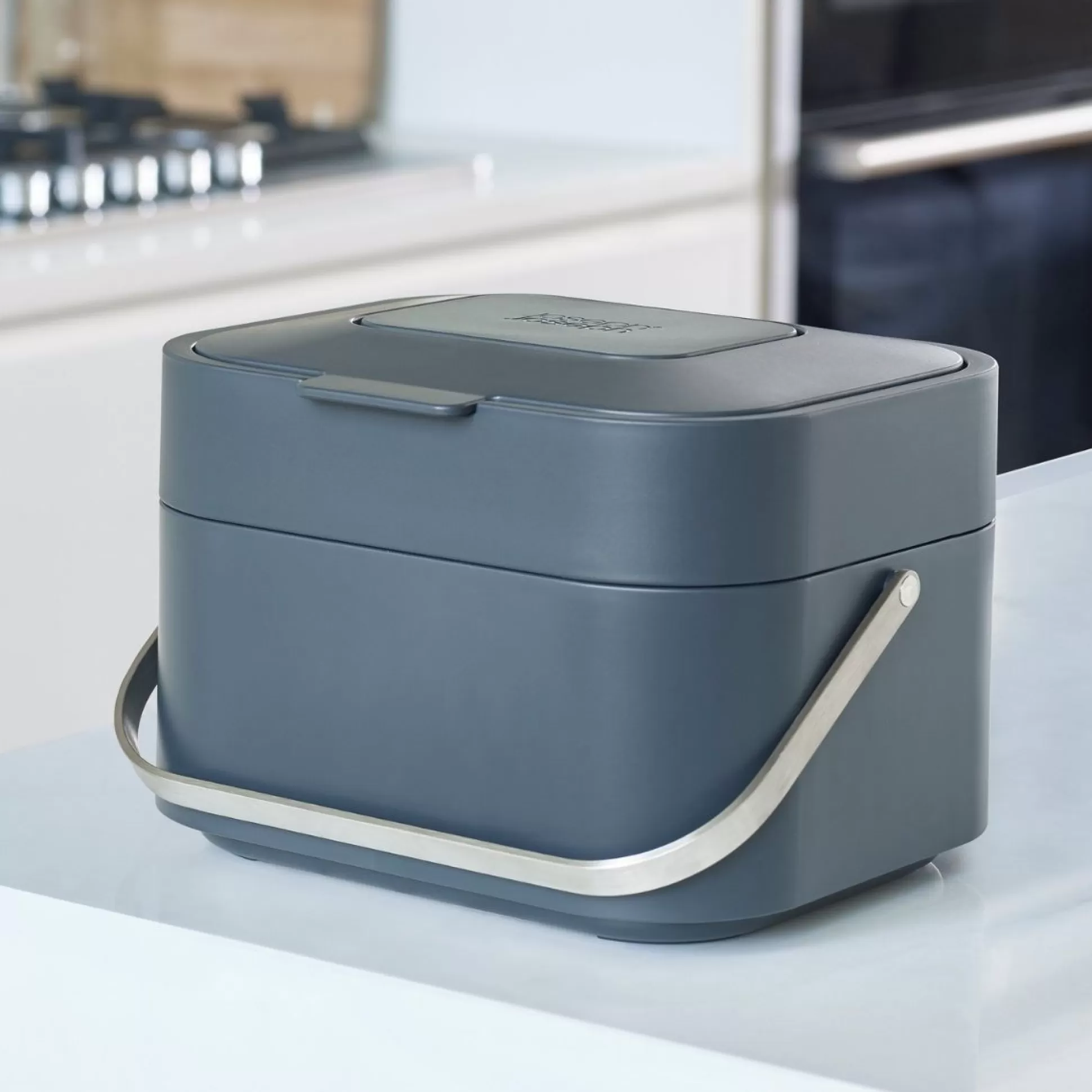 Kitchen Utensils & Accessories>Meadows and Byrne Joseph Joseph Food Waste Caddy - Grey