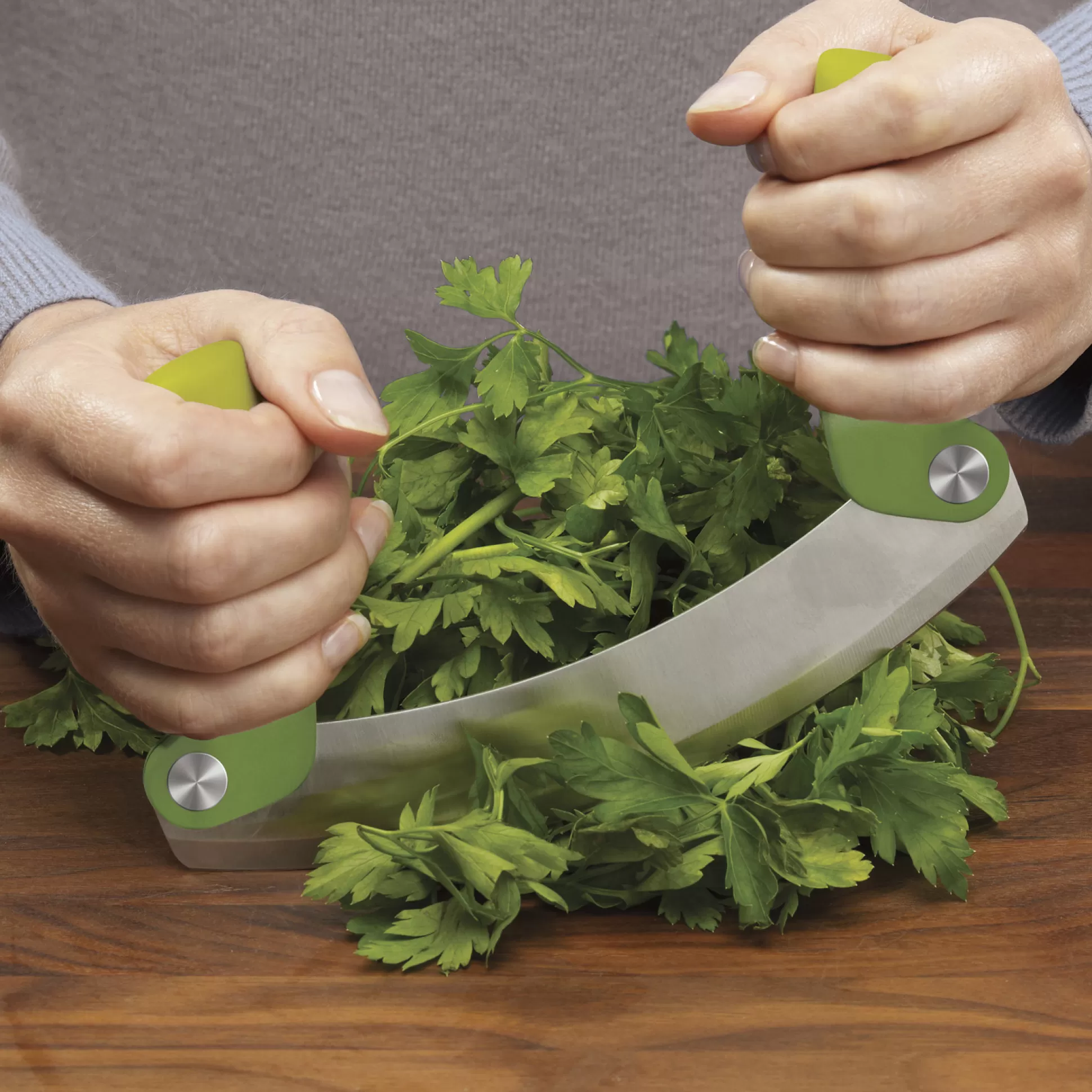 Kitchen Utensils & Accessories>Meadows and Byrne Joseph Joseph Mezzaluna Herb Chopper