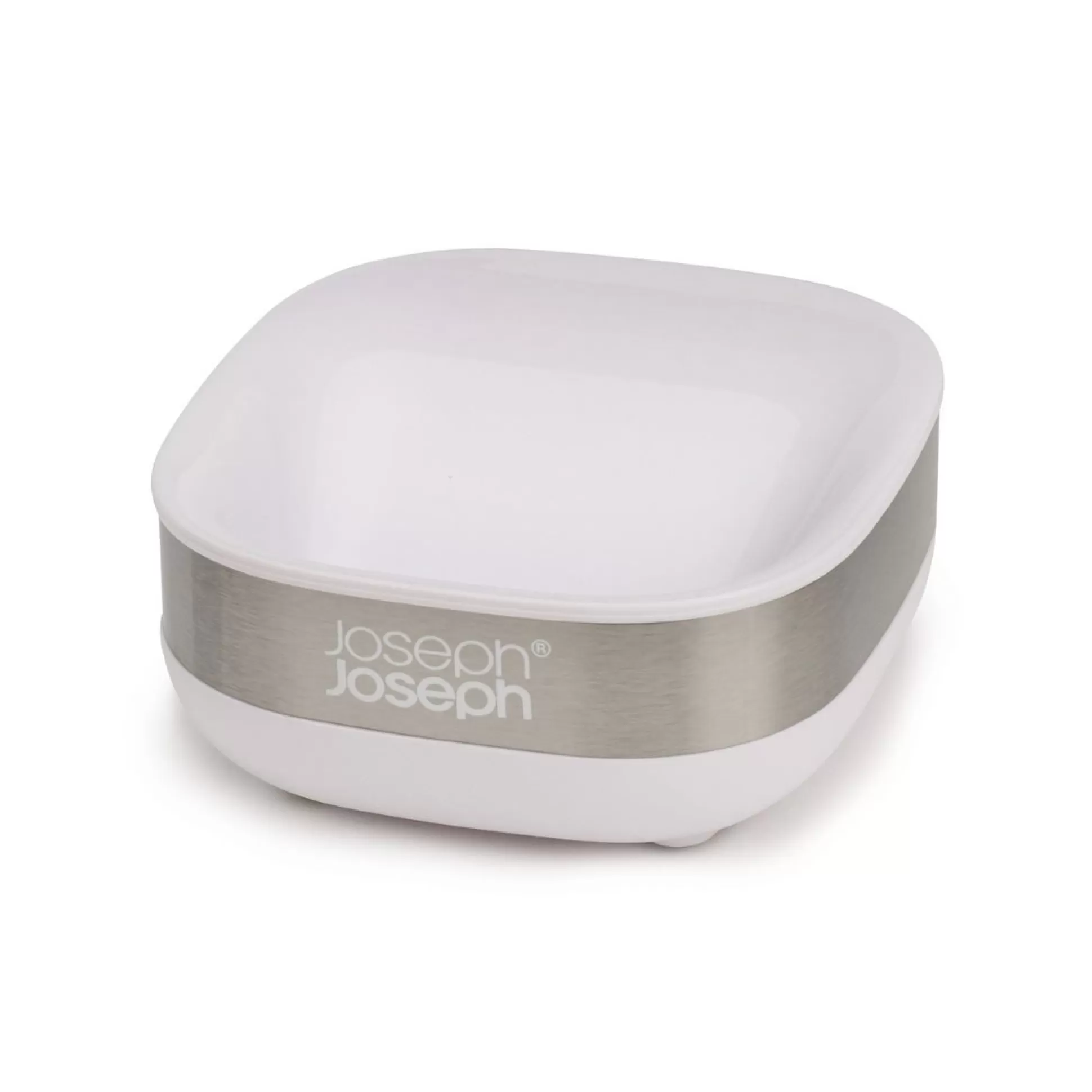 Bathroom Accessories>Meadows and Byrne Joseph Joseph Slim Steel Soap Dish