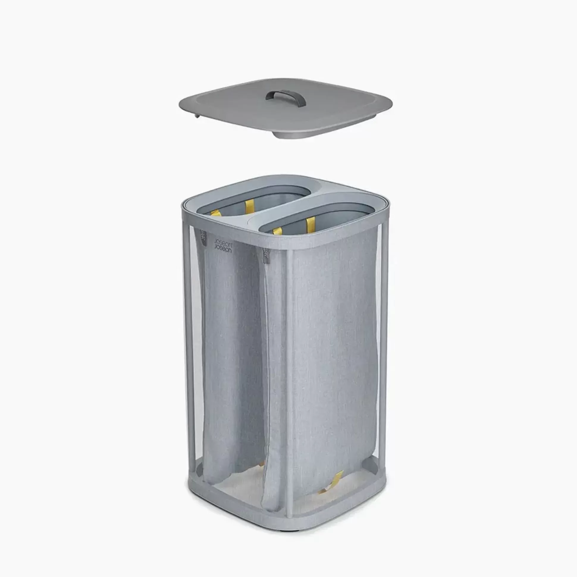 Laundry Baskets>Meadows and Byrne Joseph Joseph Tota Medium Laundry Separation Basket - Grey
