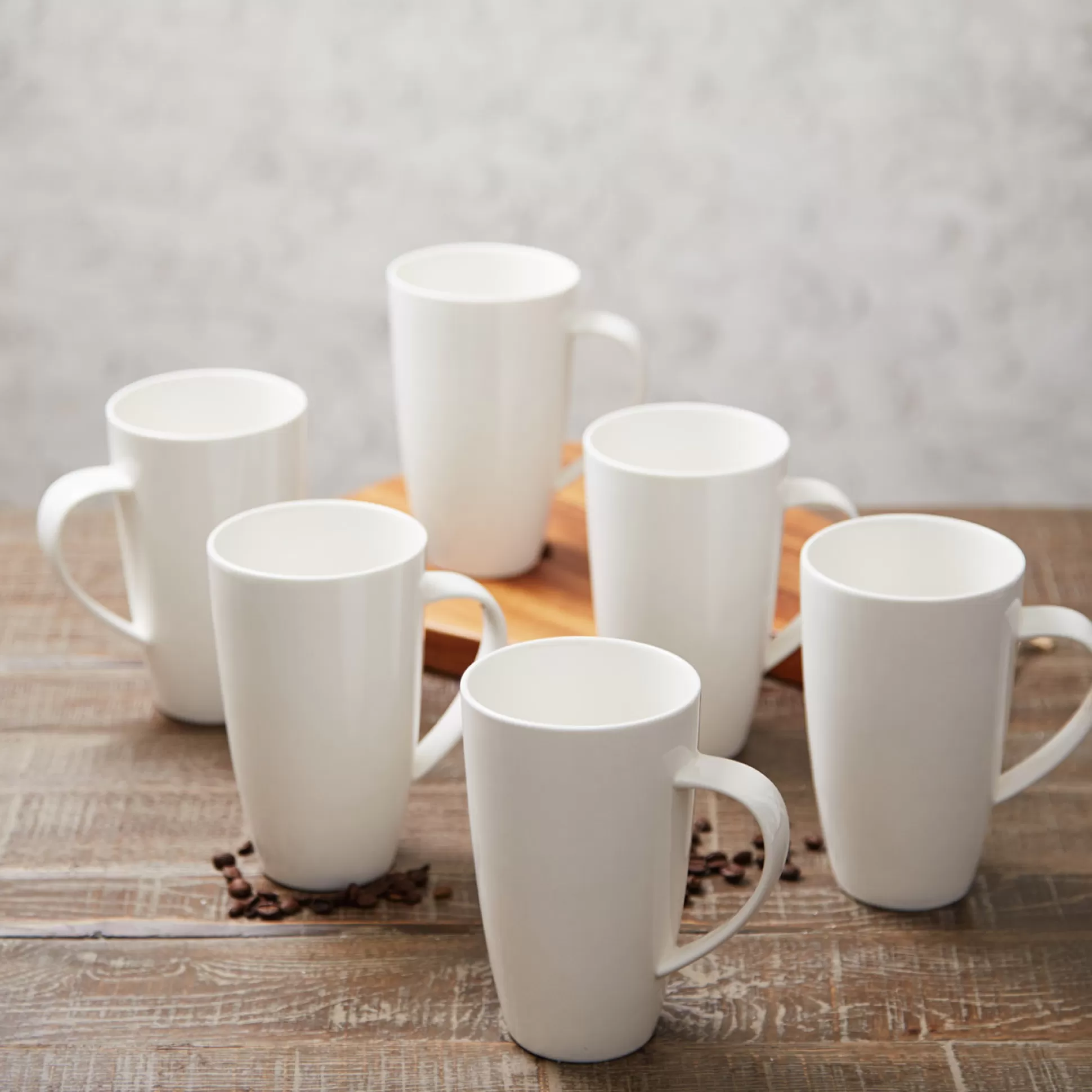 Mugs>Meadows and Byrne Jumbo Cafe Mug - Set Of 6