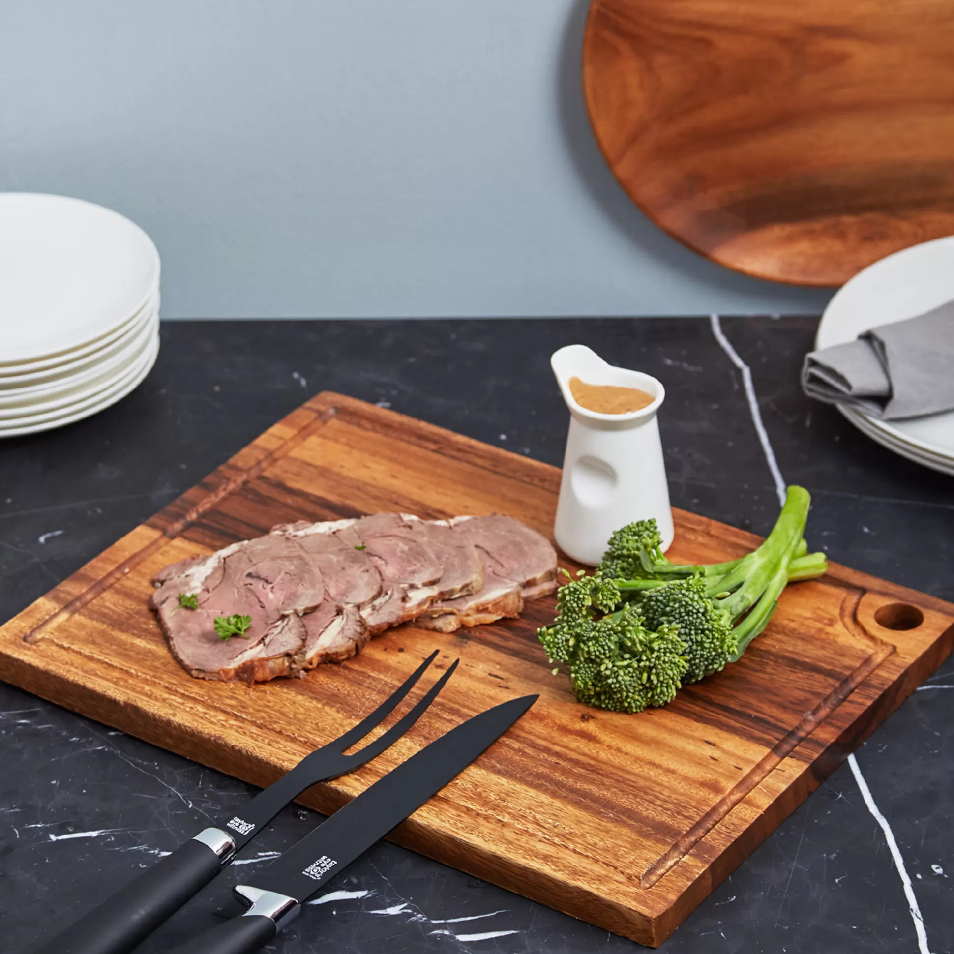 Chopping Boards>Meadows and Byrne Kassel Large Chopping Board