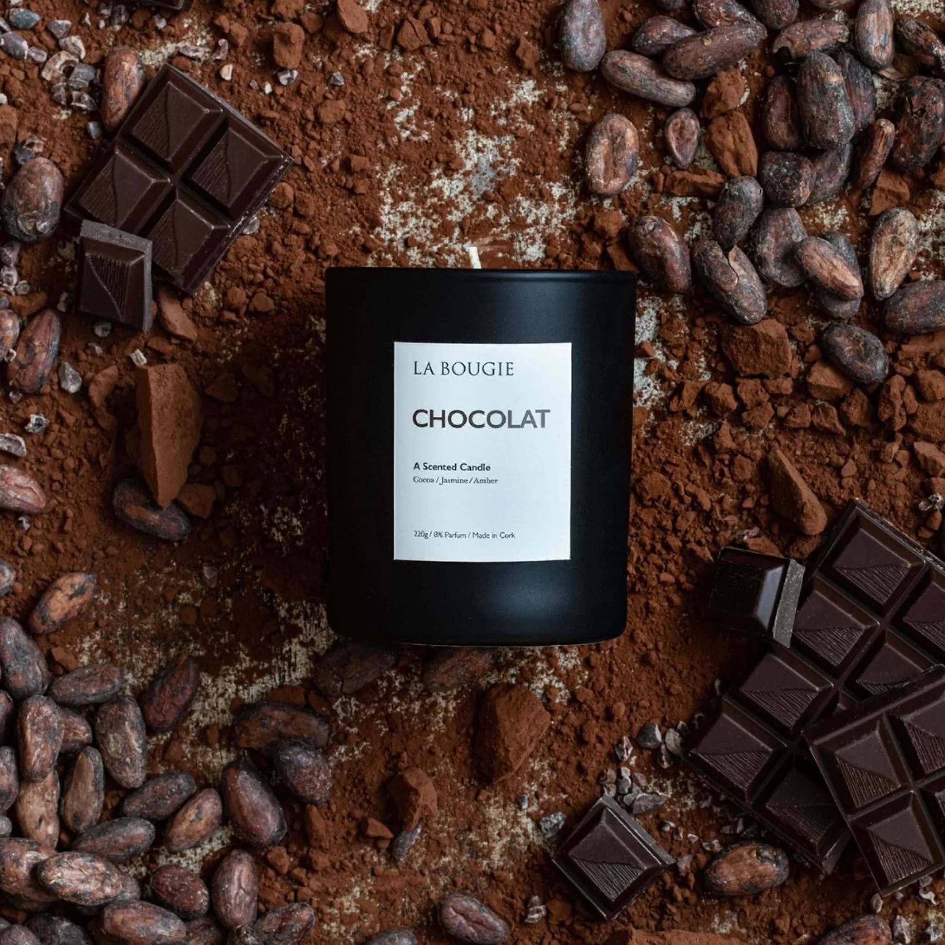 Scented Candles>Meadows and Byrne La Bougie Chocolat Candle