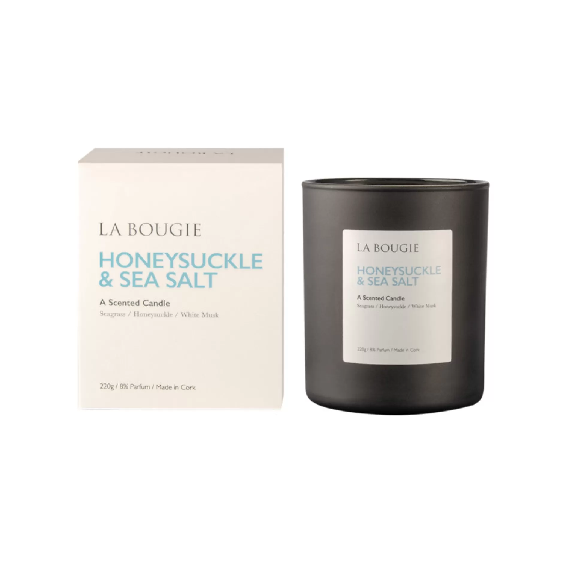 Scented Candles>Meadows and Byrne La Bougie Honeysuckle & Sea Salt Candle