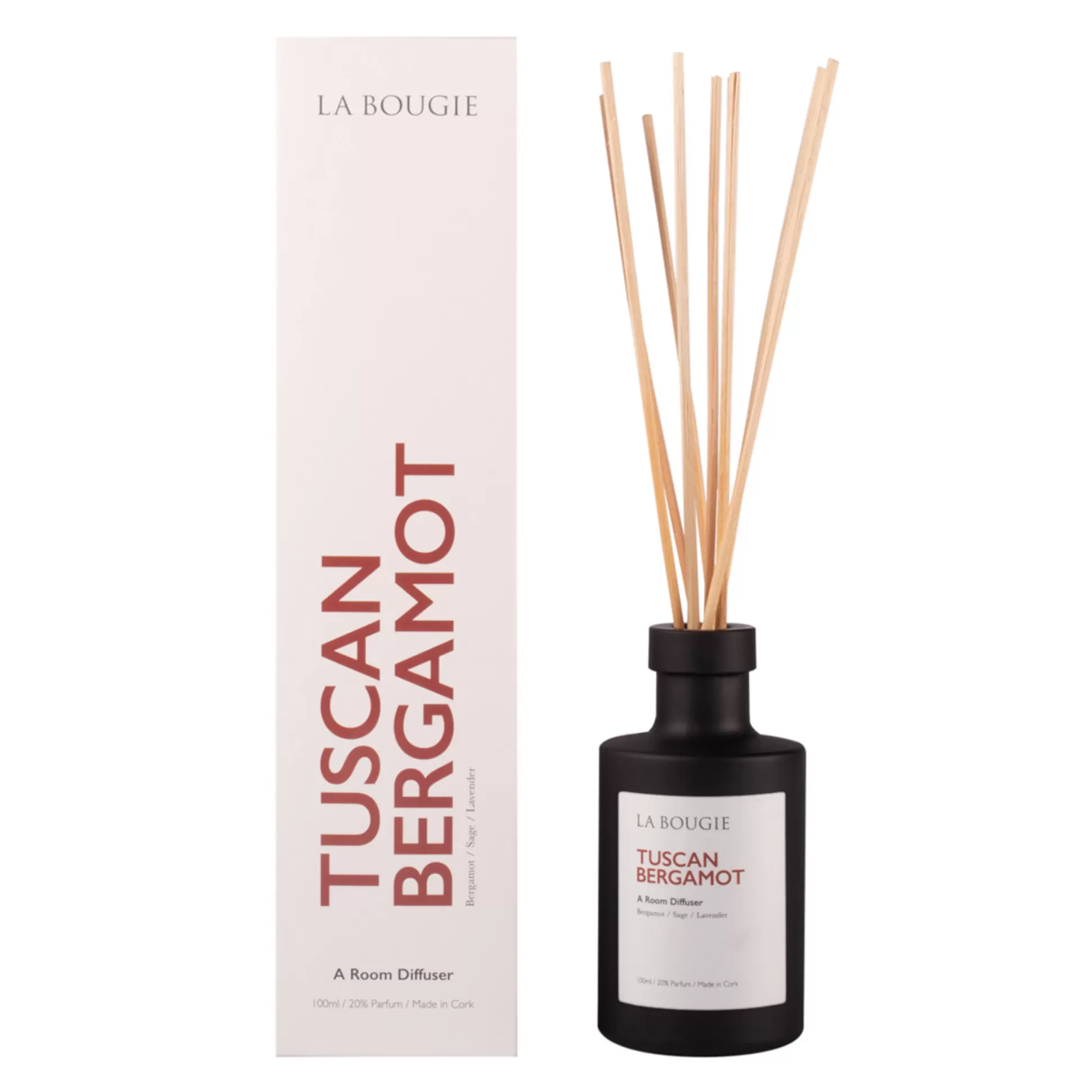 Candles & Diffusers>Meadows and Byrne La Bougie Tuscan Bergamot Diffuser