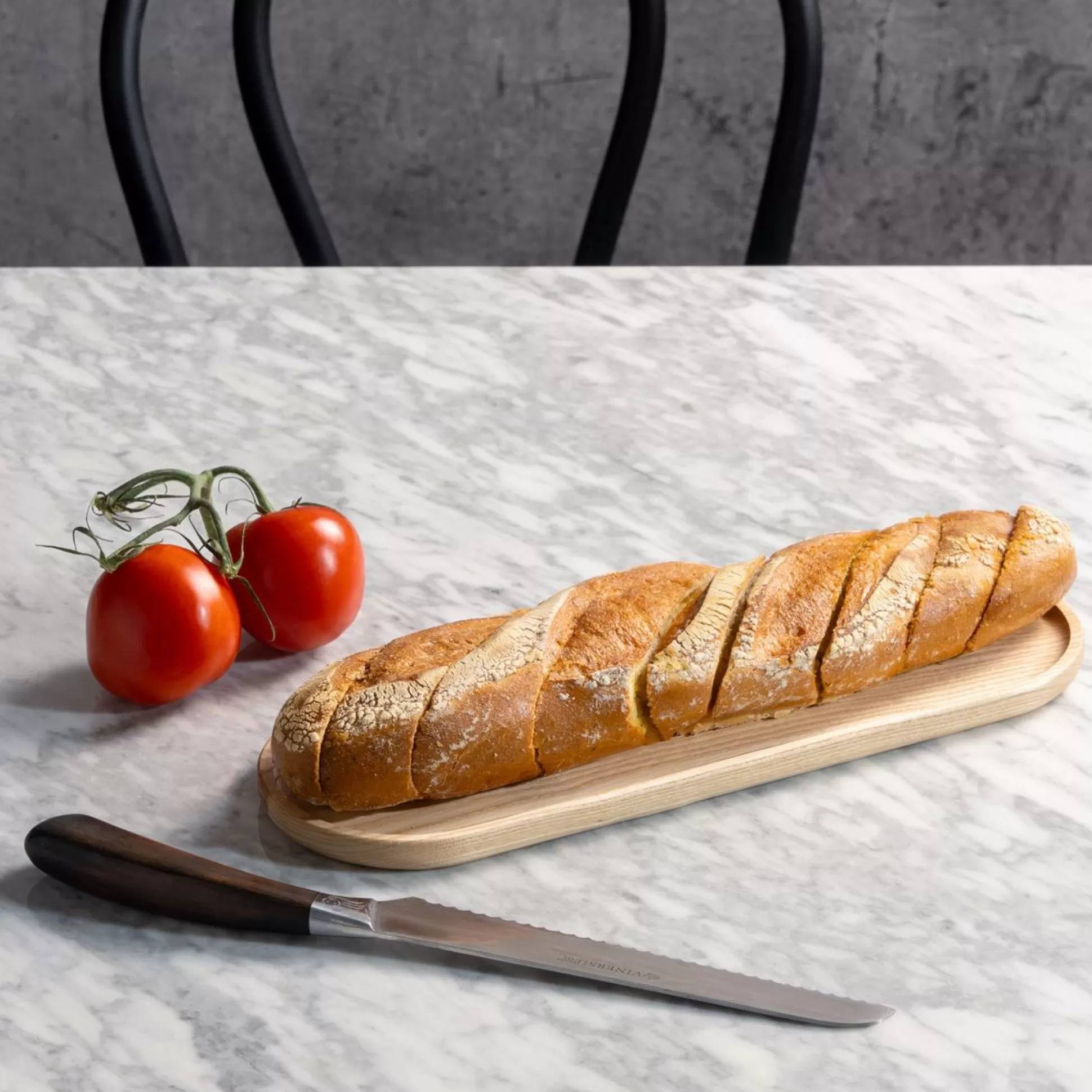 Chopping Boards>Meadows and Byrne Large Ash Oval Tray