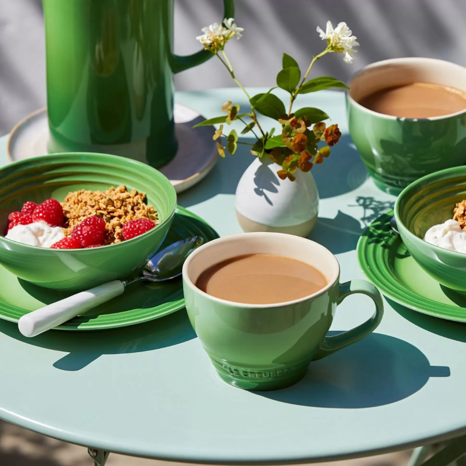 Tea Pots & Kettles>Meadows and Byrne Le Creuset Classic Teapot - Bamboo