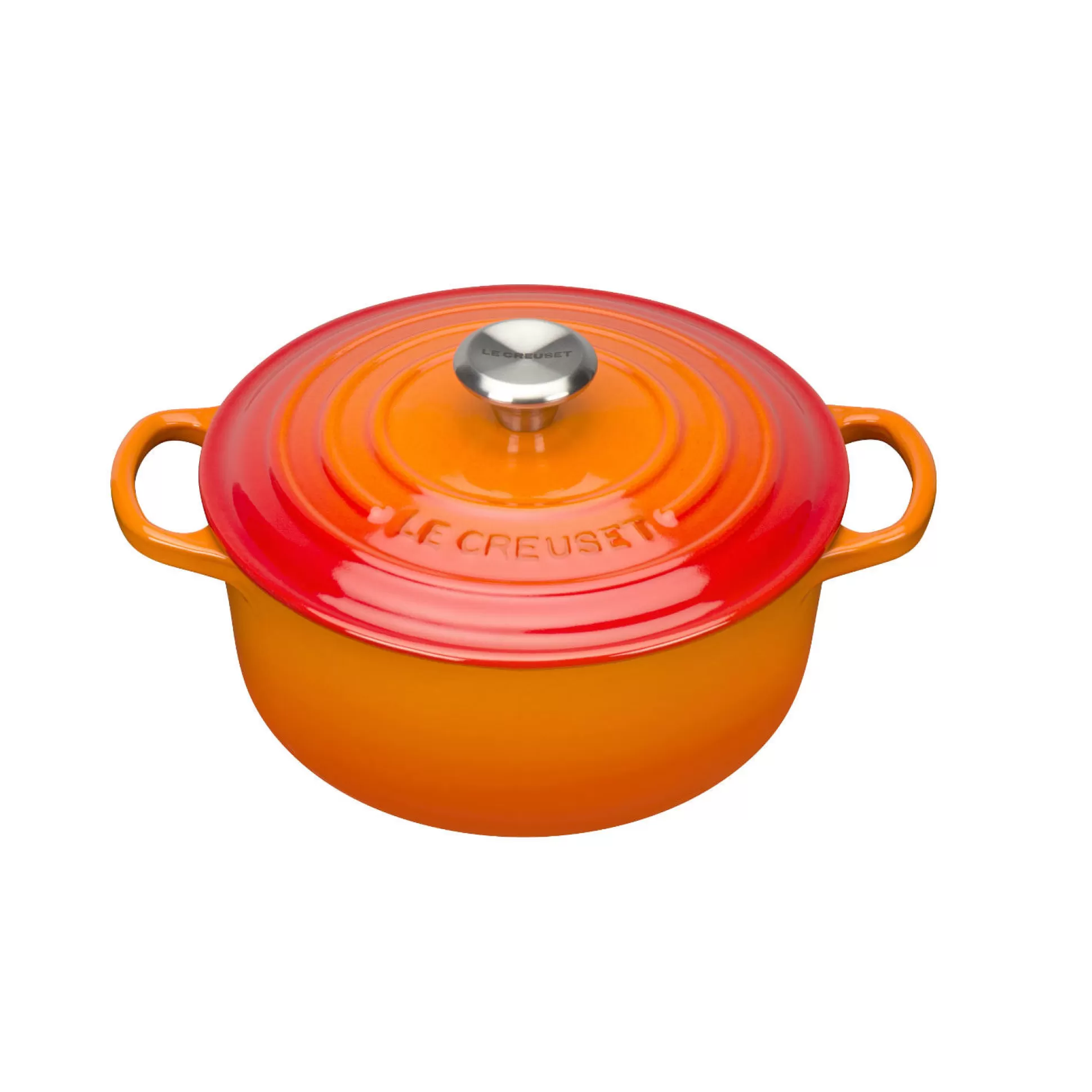 Cookware>Meadows and Byrne Le Creuset Round Casserole 24Cm - Volcanic