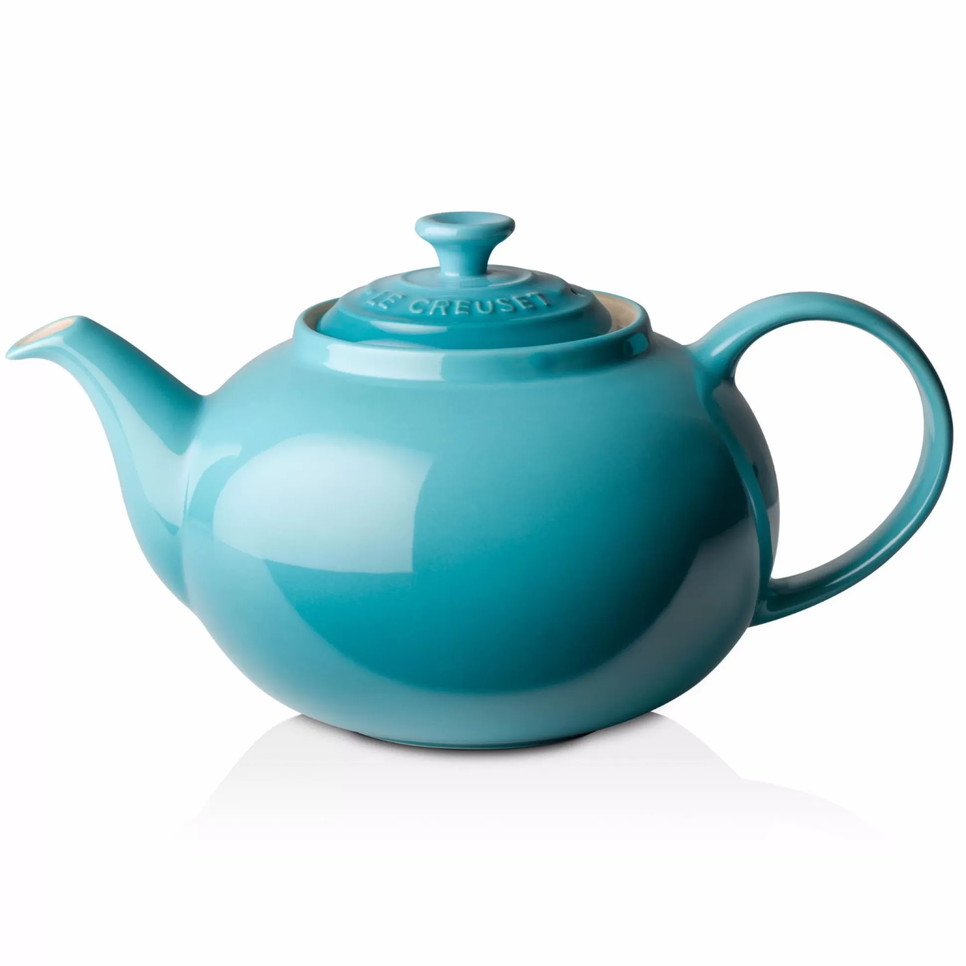 Tea Pots & Kettles>Meadows and Byrne Le Creuset Stoneware Classic Teapot - Teal