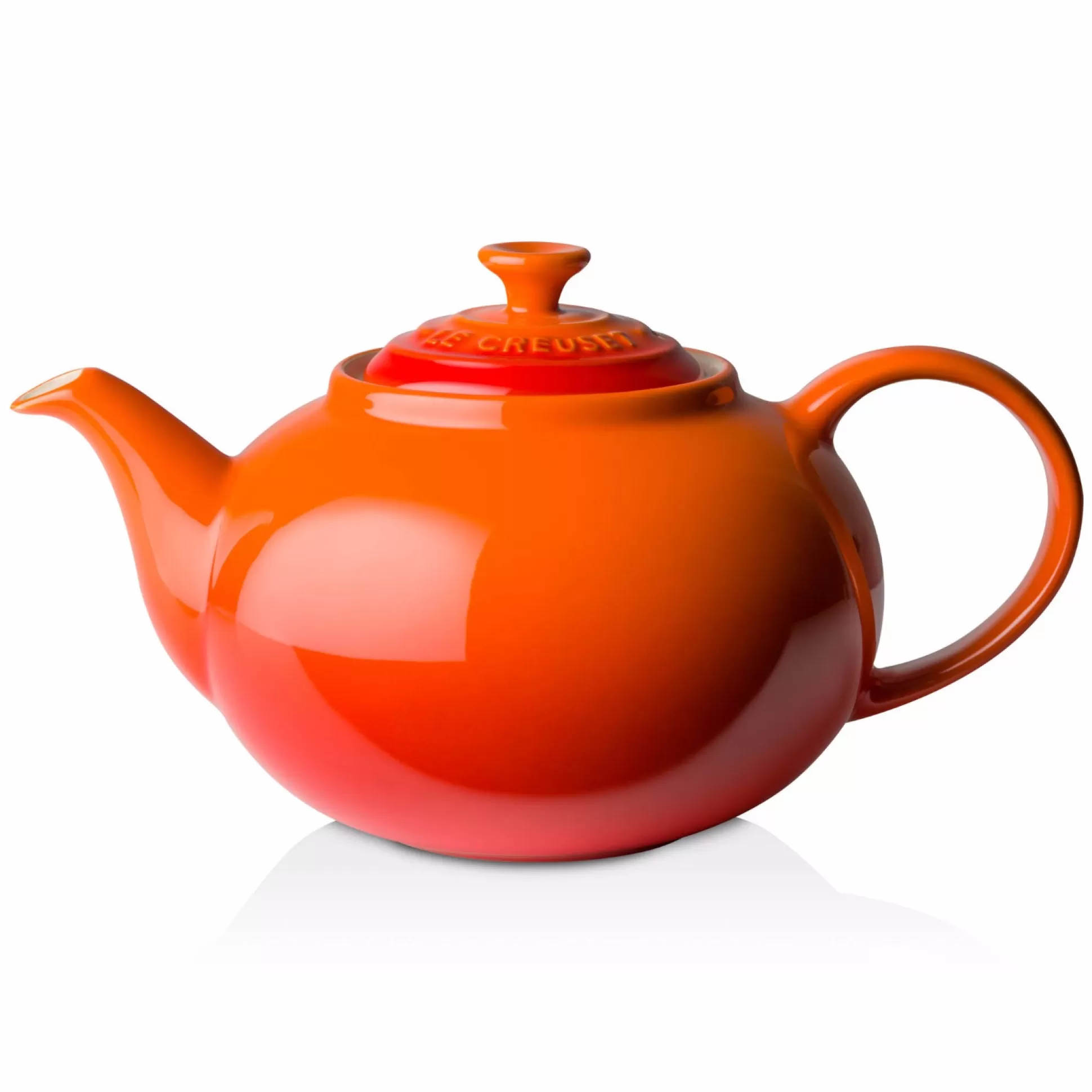 Tea Pots & Kettles>Meadows and Byrne Le Creuset Stoneware Classic Teapot - Volcanic