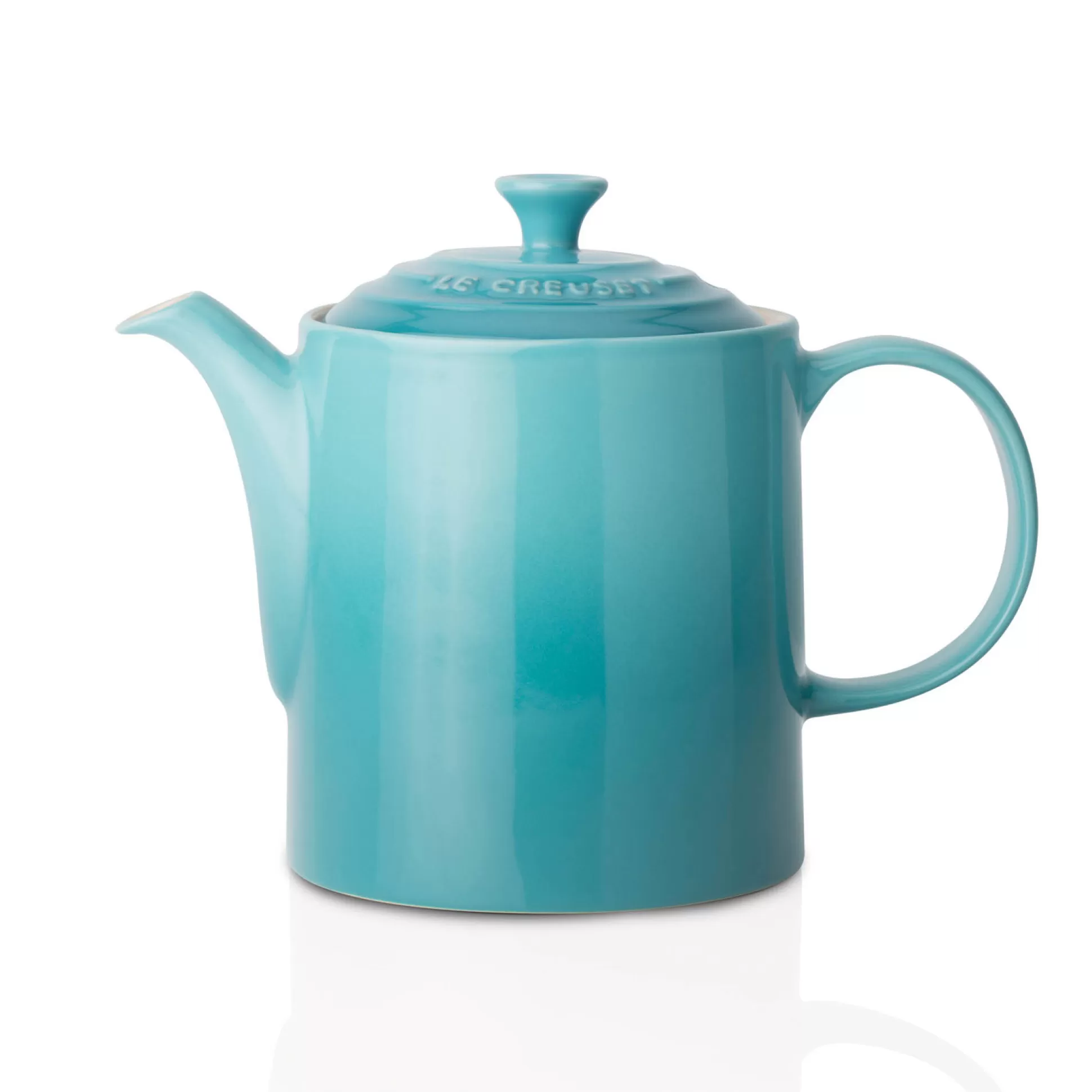 Tea Pots & Kettles>Meadows and Byrne Le Creuset Stoneware Grand Teapot - Teal