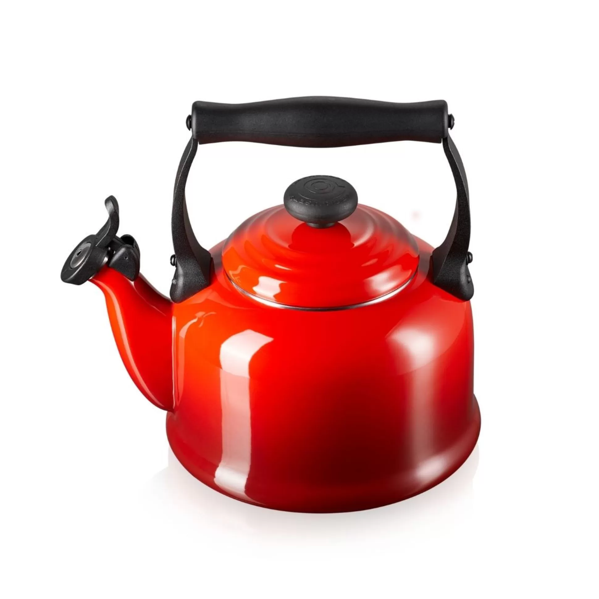 Tea Pots & Kettles>Meadows and Byrne Le Creuset Traditional Kettle - Cerise