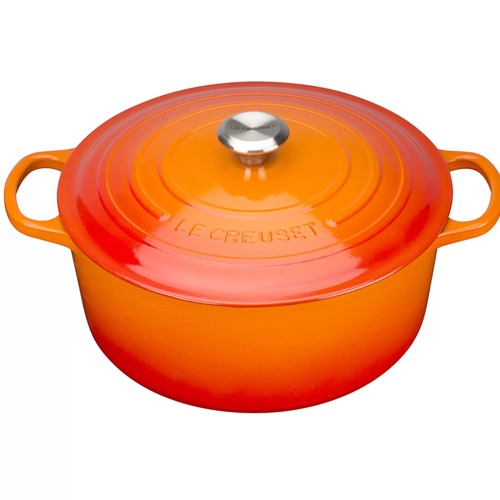 Cookware>Meadows and Byrne Le Creusetround Casserole 26Cm - Volcanic