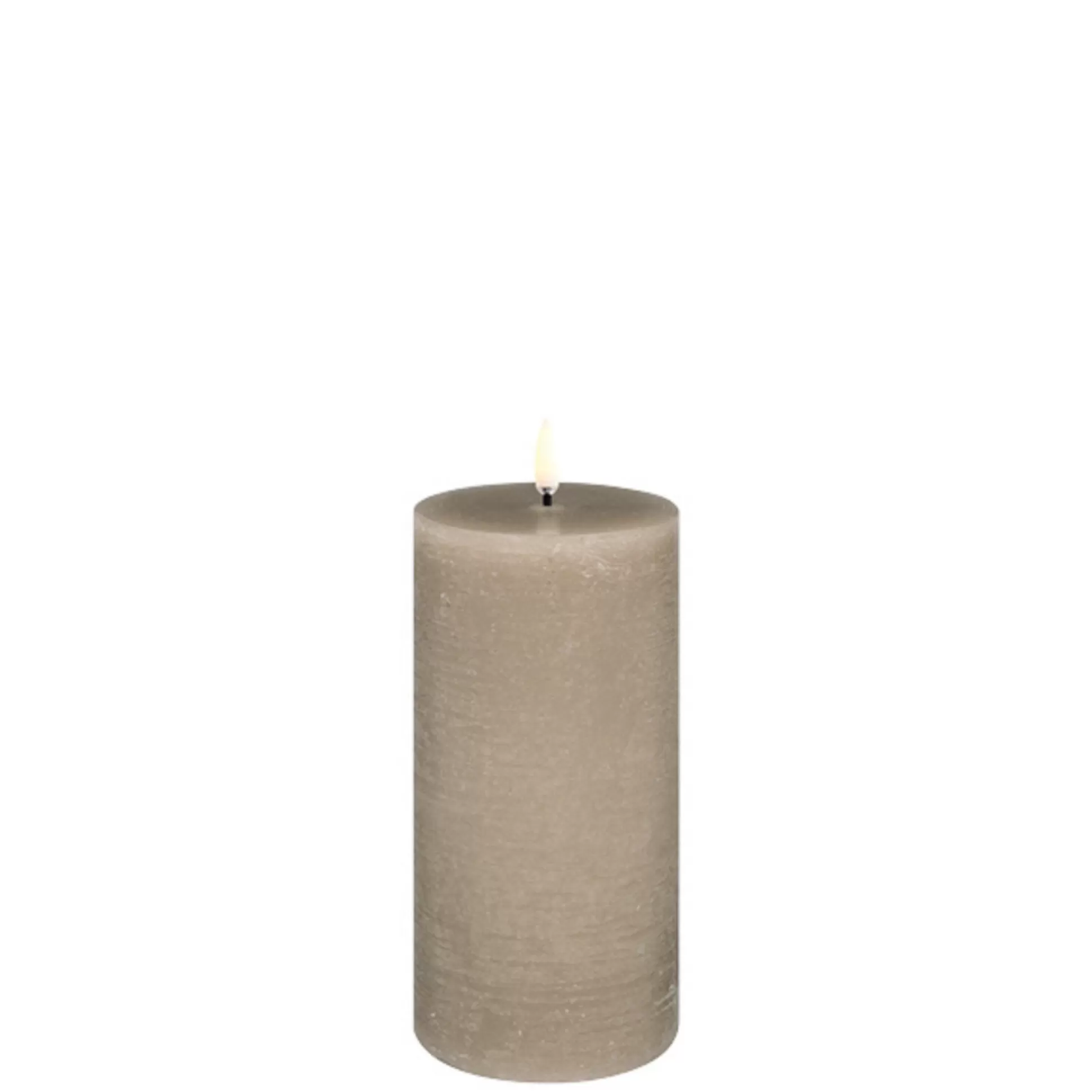 Candles & Diffusers>Meadows and Byrne Led Pillar Candle Collection - Sandstone