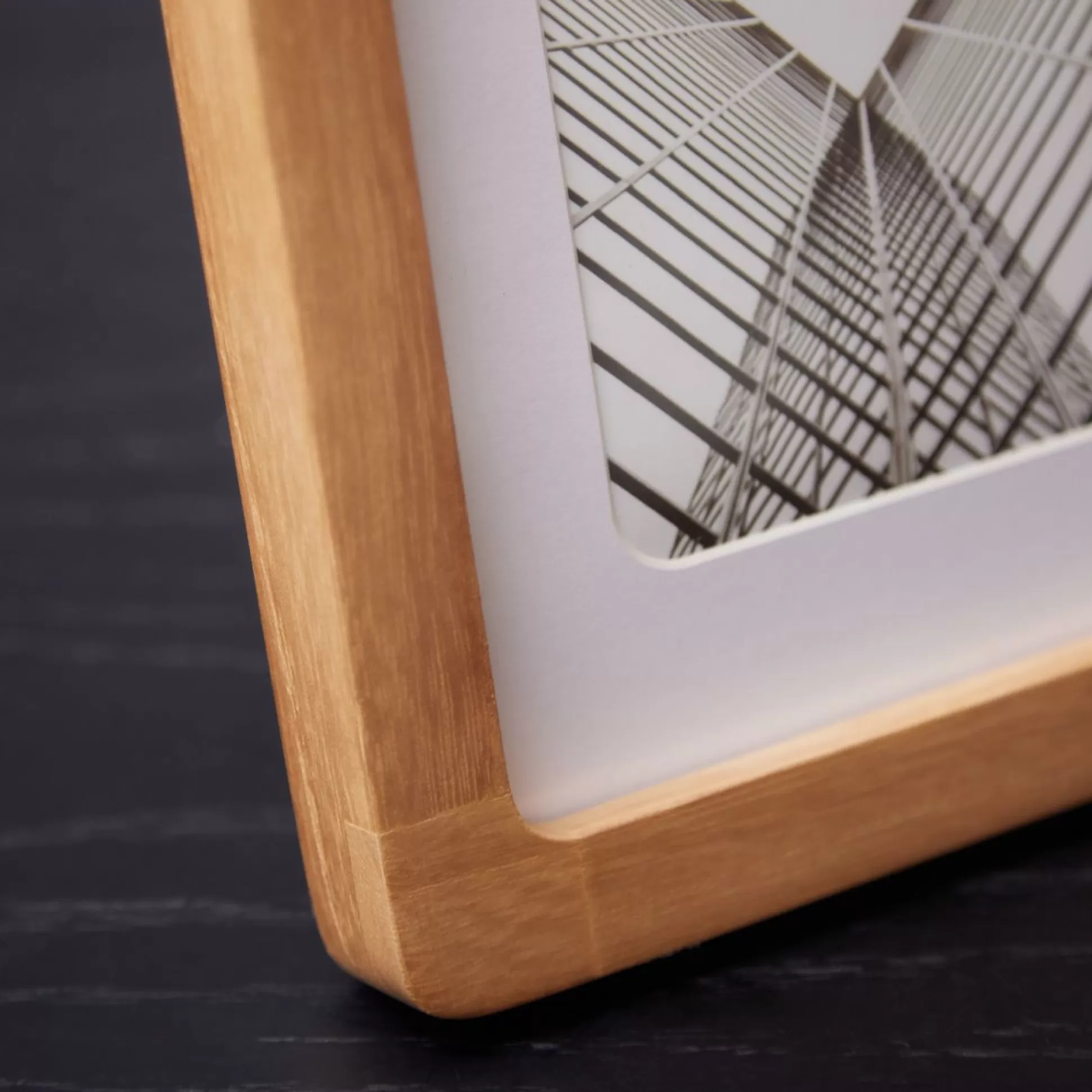 Wall Art & Picture Frames>Meadows and Byrne Leif Wooden Photo Frame 4X4\\'
