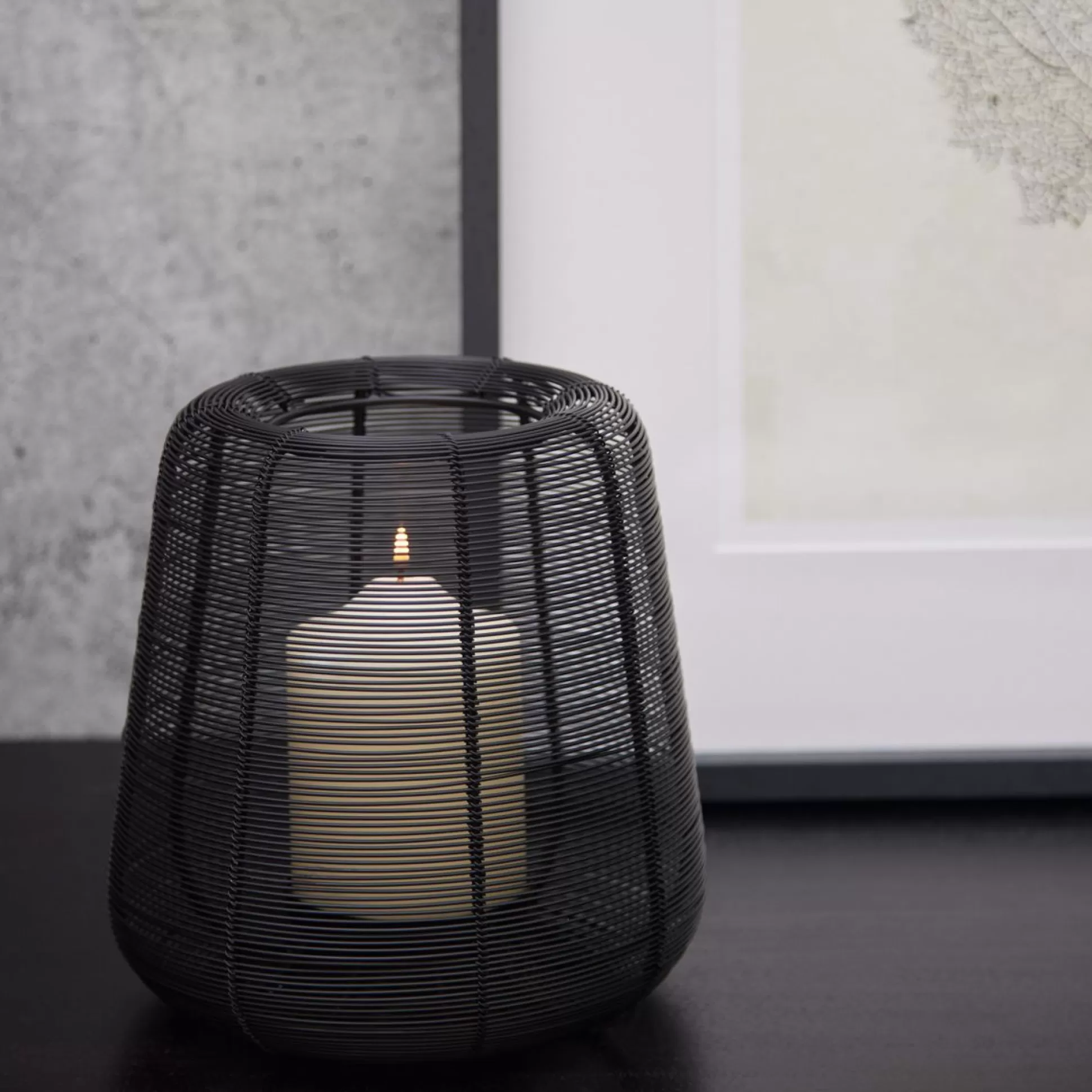 Candle Holders>Meadows and Byrne Levi Pillar Candle Holder