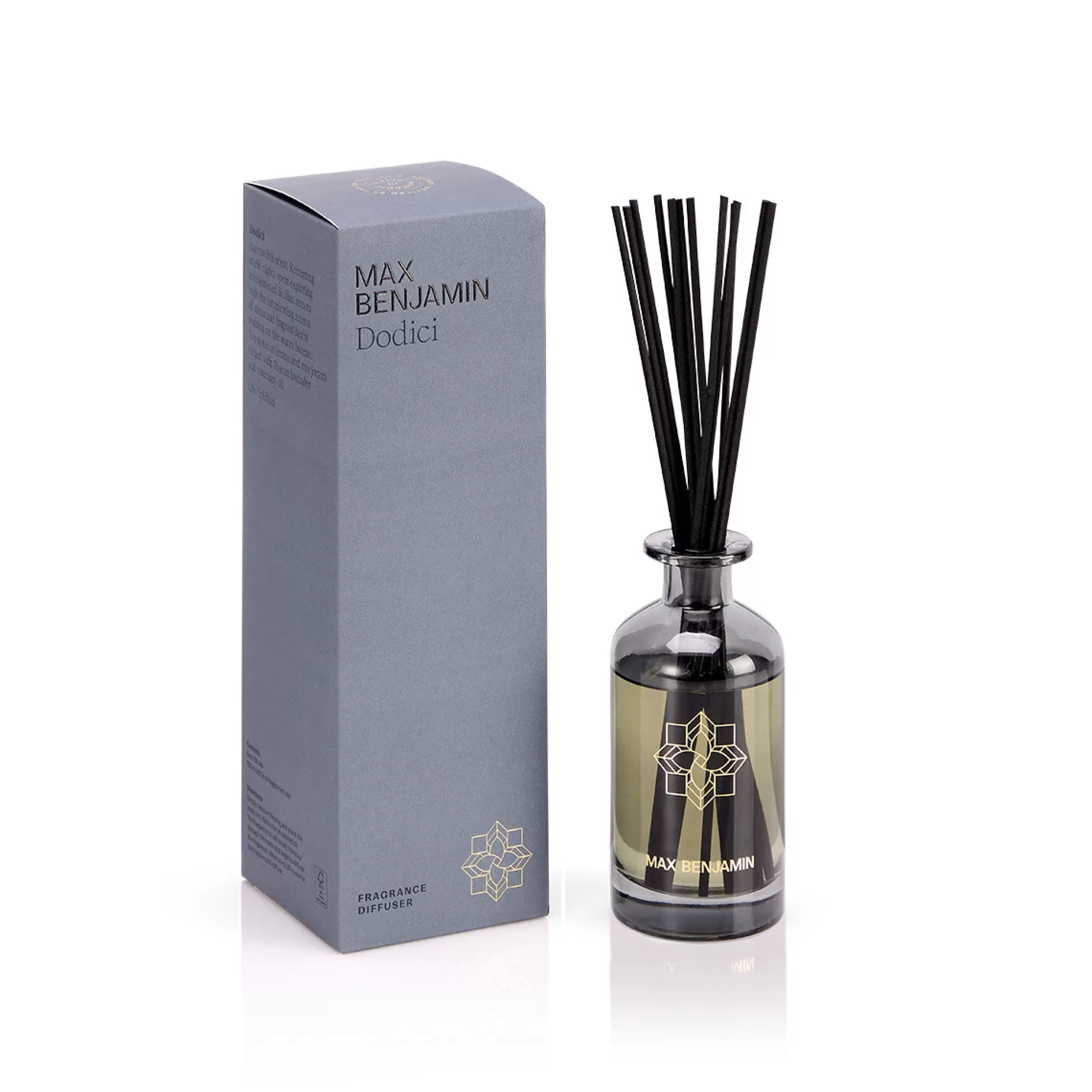Candles & Diffusers>Meadows and Byrne Max Benjamin Dodici Luxury 150Ml Diffuser