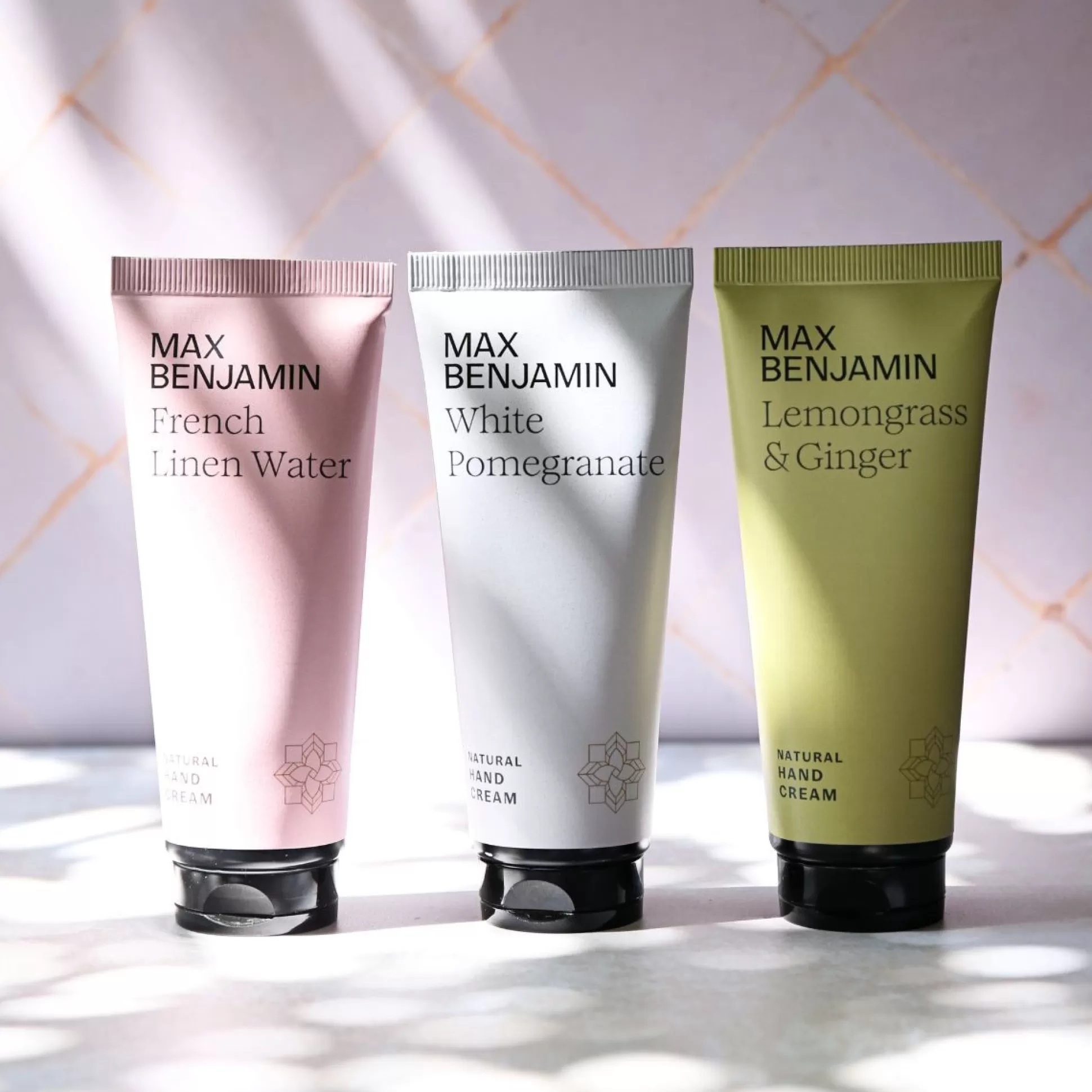 Beauty Gift Sets>Meadows and Byrne Max Benjamin Hand Cream Trio Gift Box (3X75Ml)