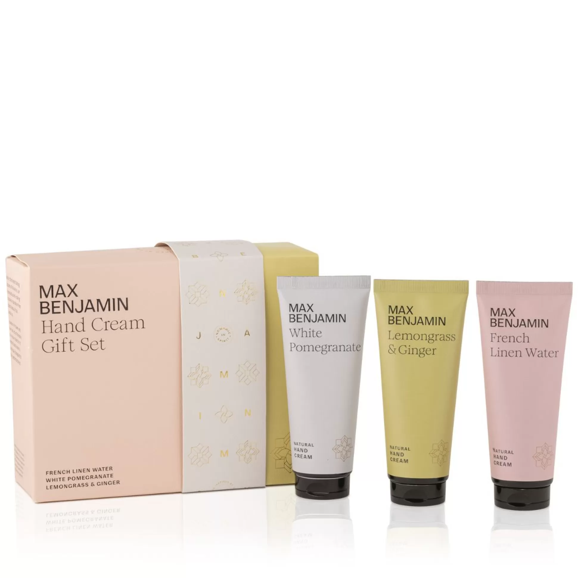 Beauty Gift Sets>Meadows and Byrne Max Benjamin Hand Cream Trio Gift Box (3X75Ml)
