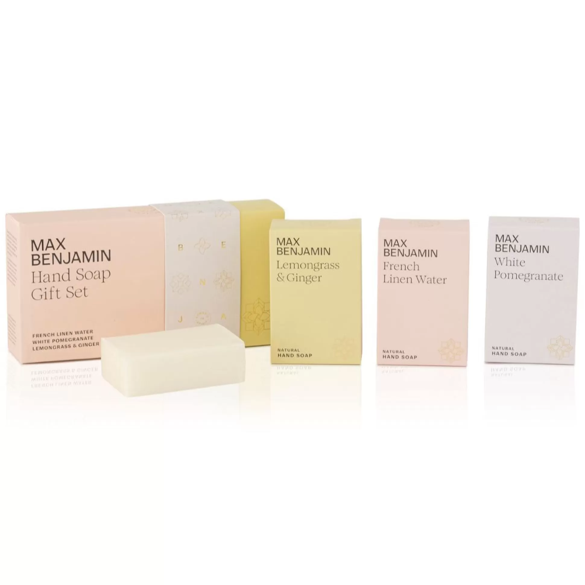 Beauty Gift Sets>Meadows and Byrne Max Benjamin Trio Soap Gift Box (3*100G)