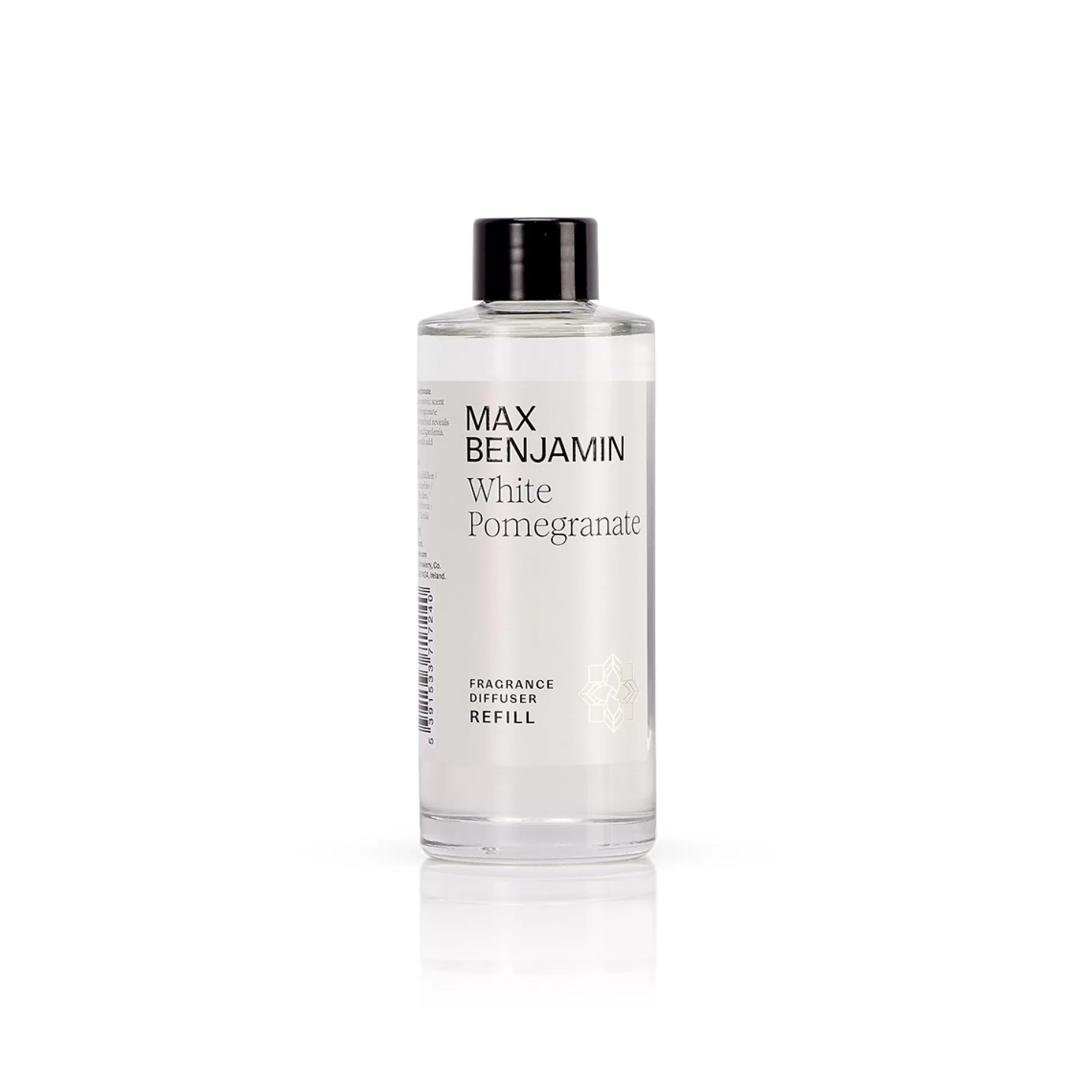 Candles & Diffusers>Meadows and Byrne Max Benjamin White Pomegranate Luxury 150Ml Diffuser Refill