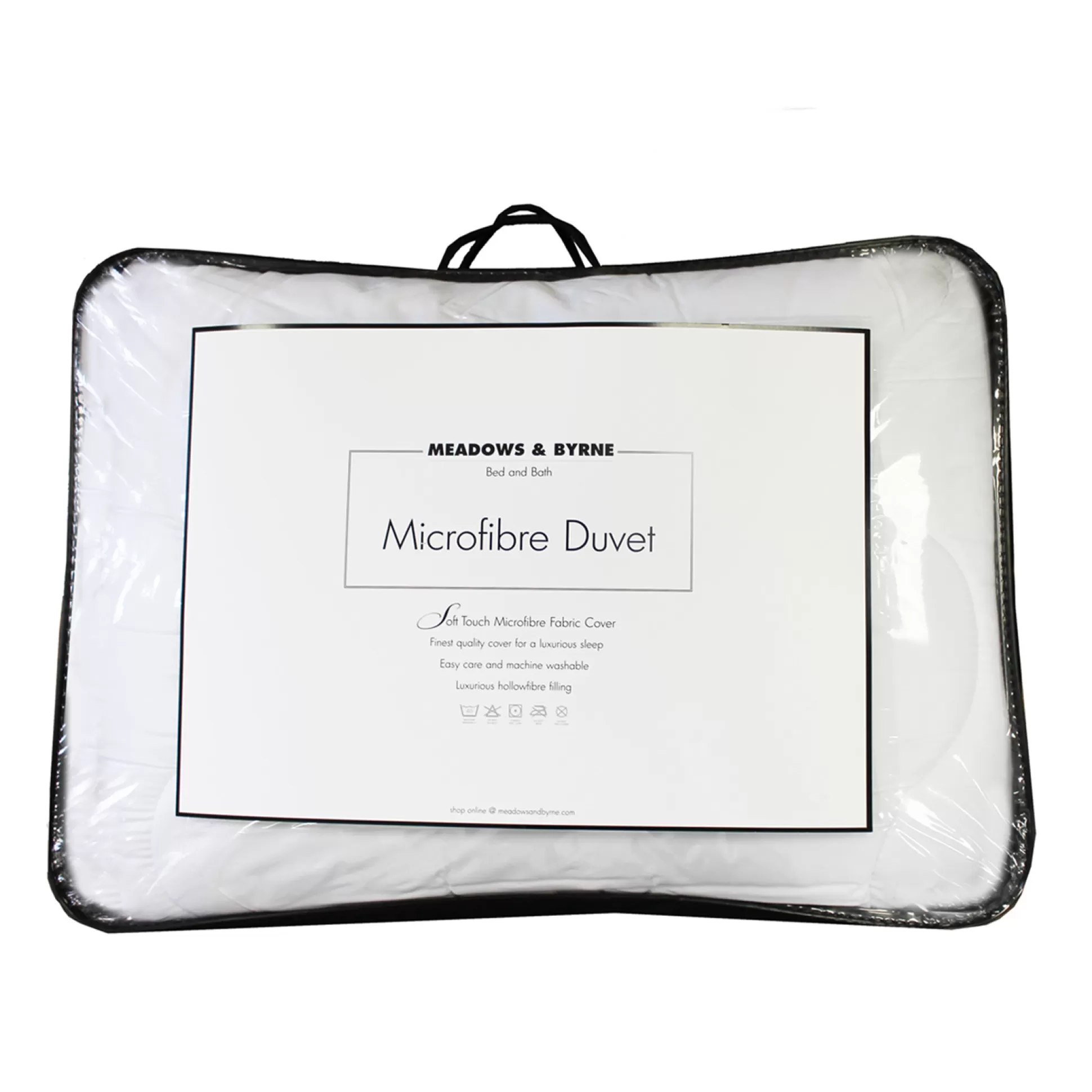 Duvet & Duvet Covers>Meadows and Byrne M&B 10.5 Tog Microfibre Duvet - Double