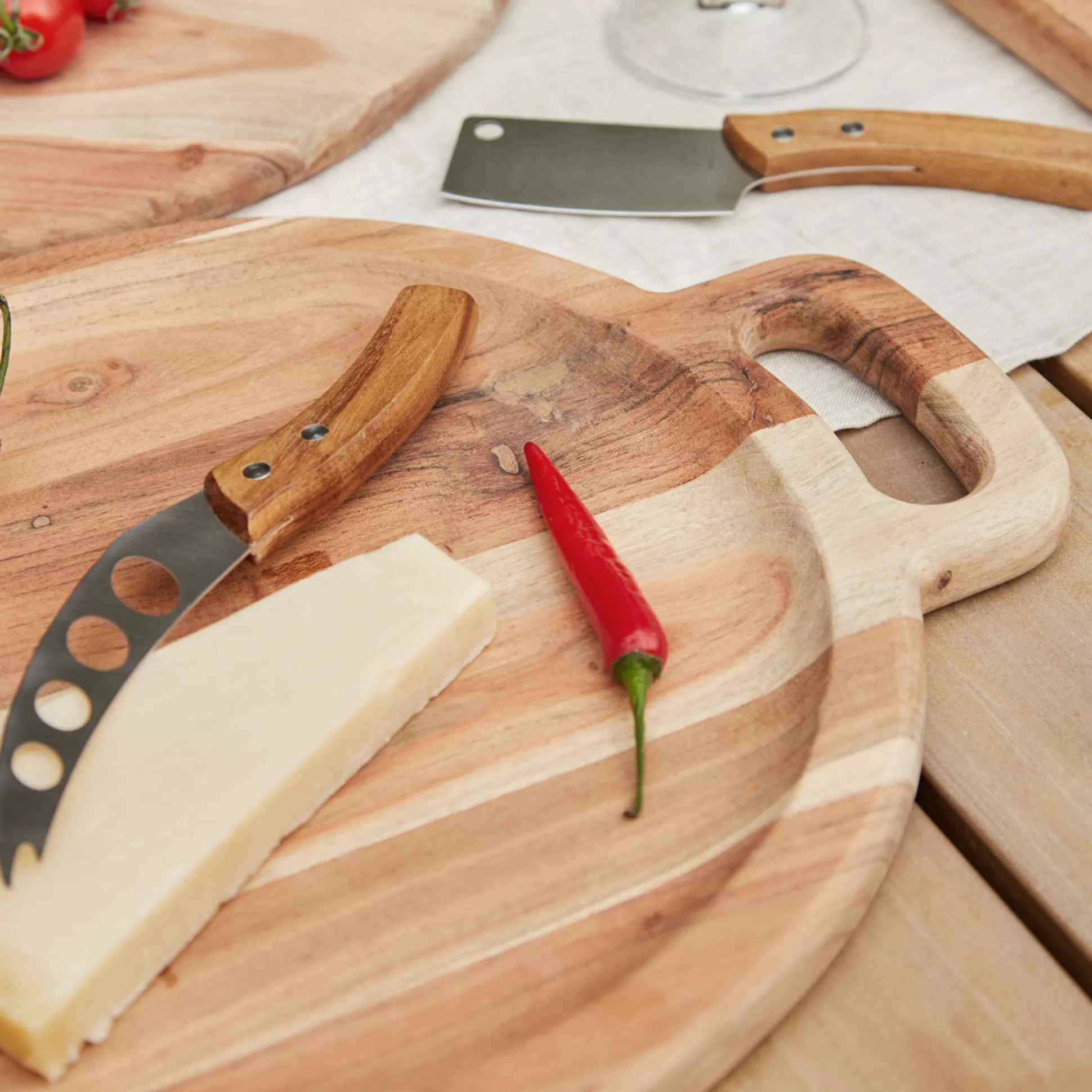 Knives&Knife Blocks>Meadows and Byrne Mc Artesa Cheese Utensil Set