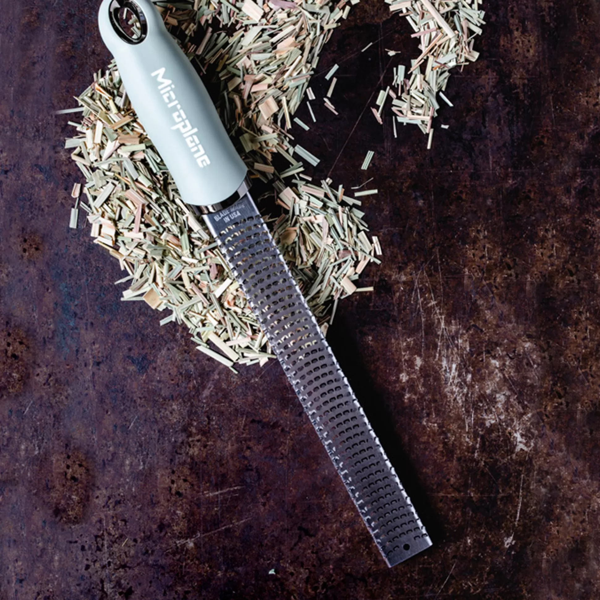 Kitchen Utensils & Accessories>Meadows and Byrne Microplane Premium Zester - Sage Green