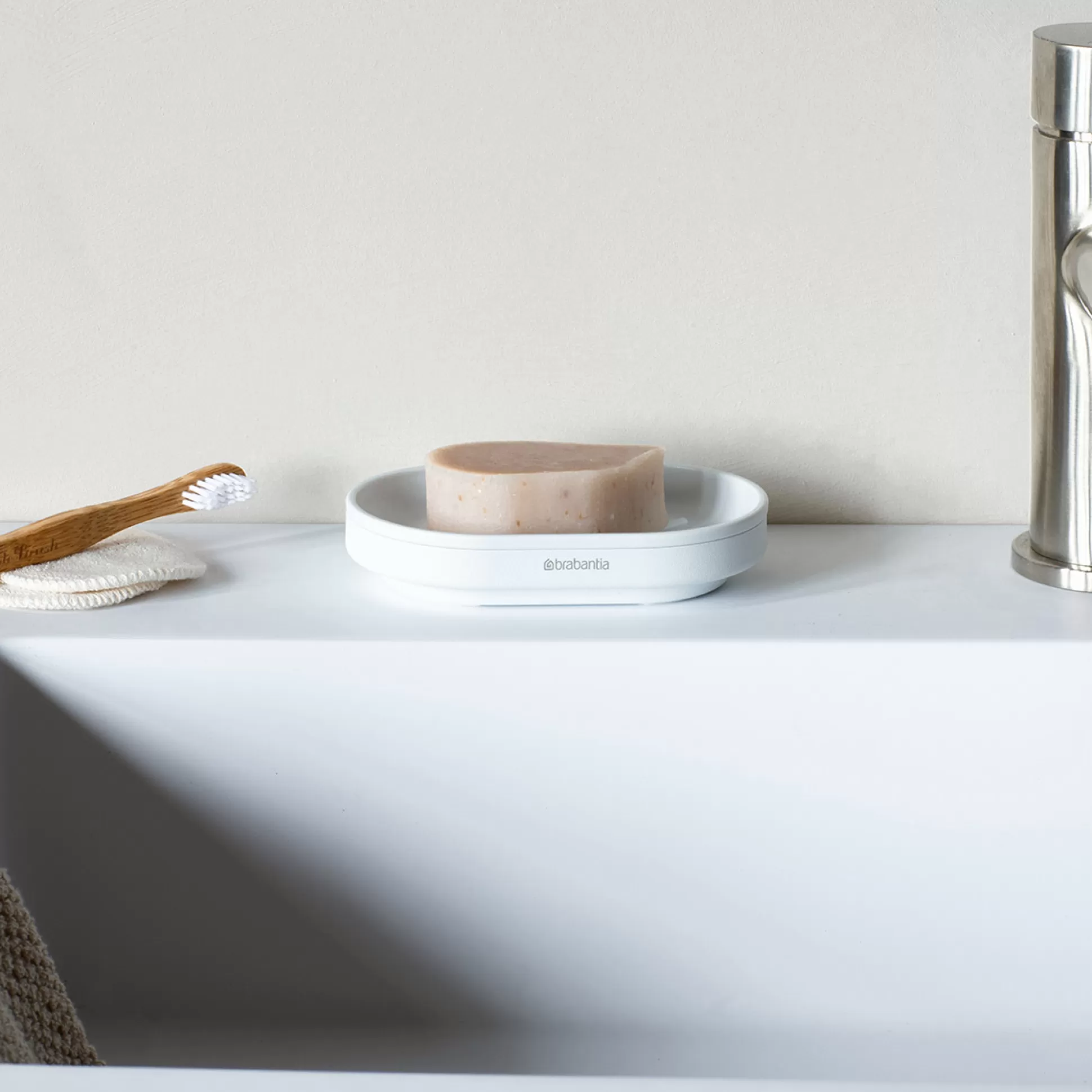 Bathroom Accessories>Meadows and Byrne Mindset Soap Dish - White