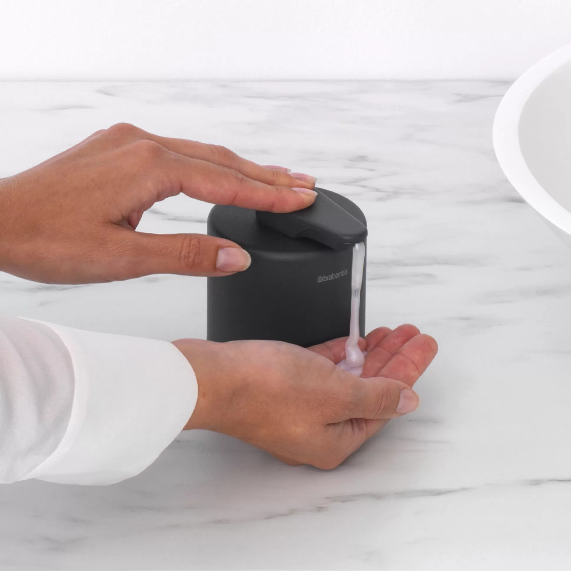Bathroom Accessories>Meadows and Byrne Mindset Soap Dispenser - Grey