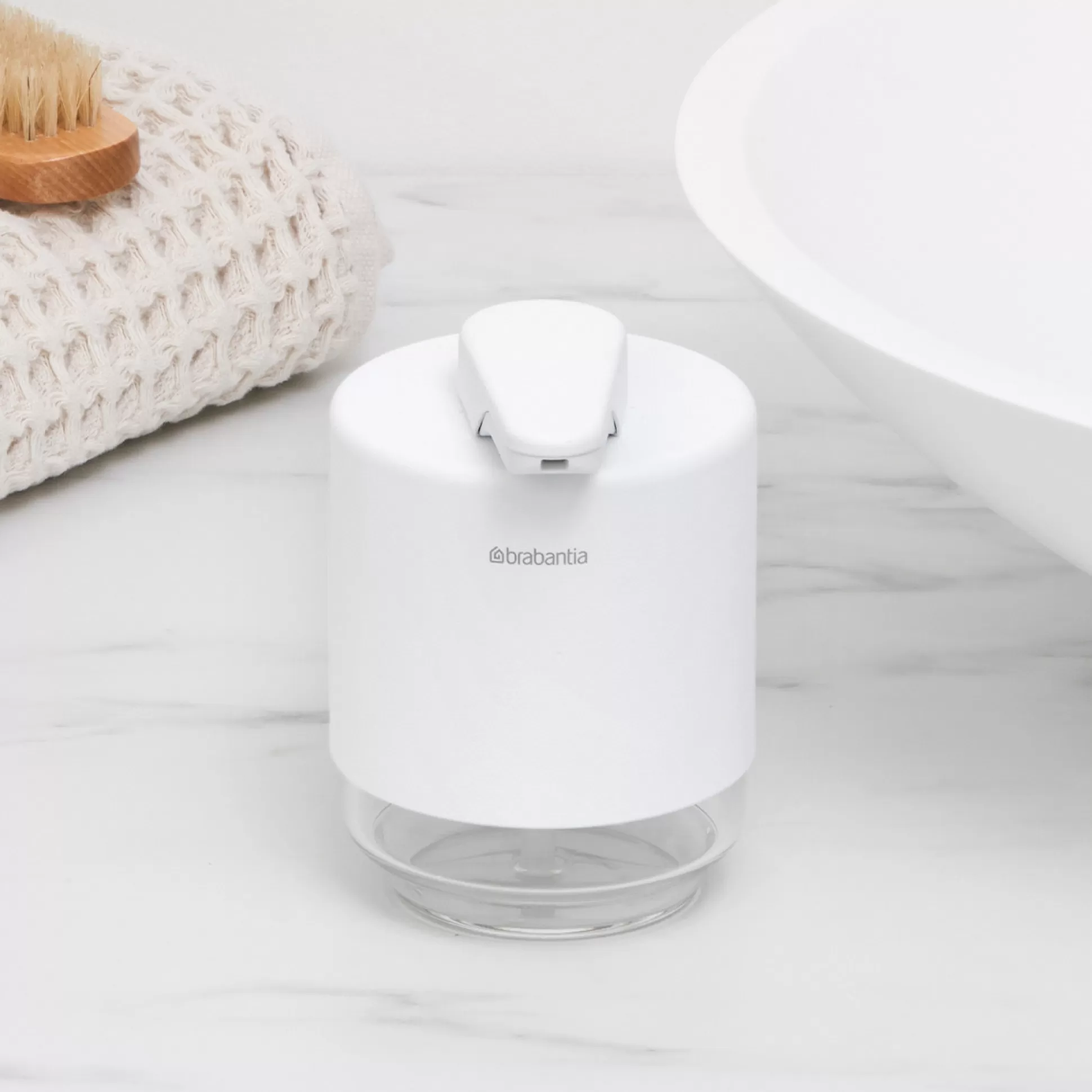 Bathroom Accessories>Meadows and Byrne Mindset Soap Dispenser - White