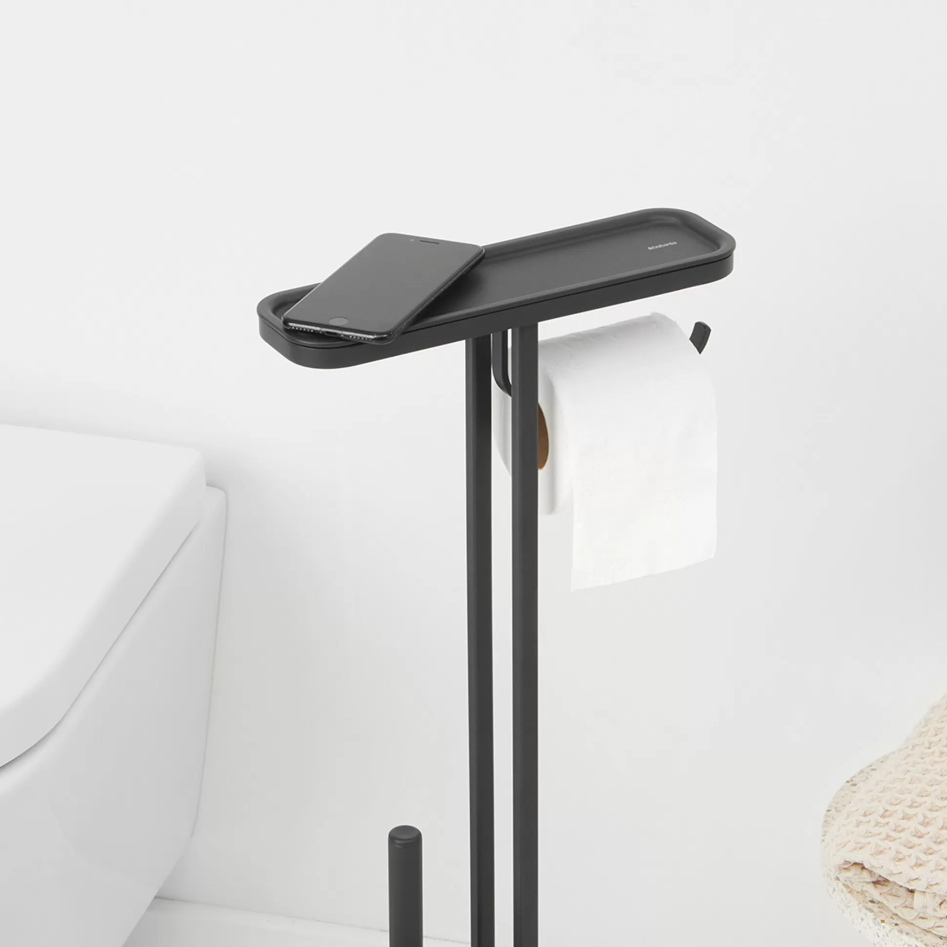 Bathroom Accessories>Meadows and Byrne Mindset Toilet Butler - Grey