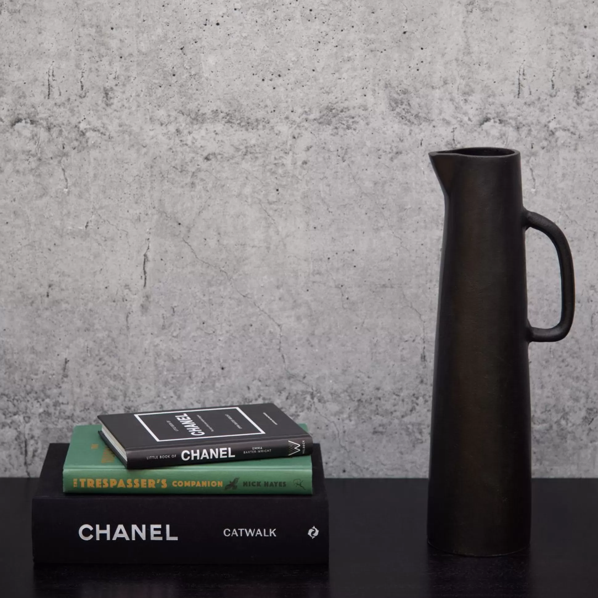 Decorative Vases>Meadows and Byrne Noir Tall Jug