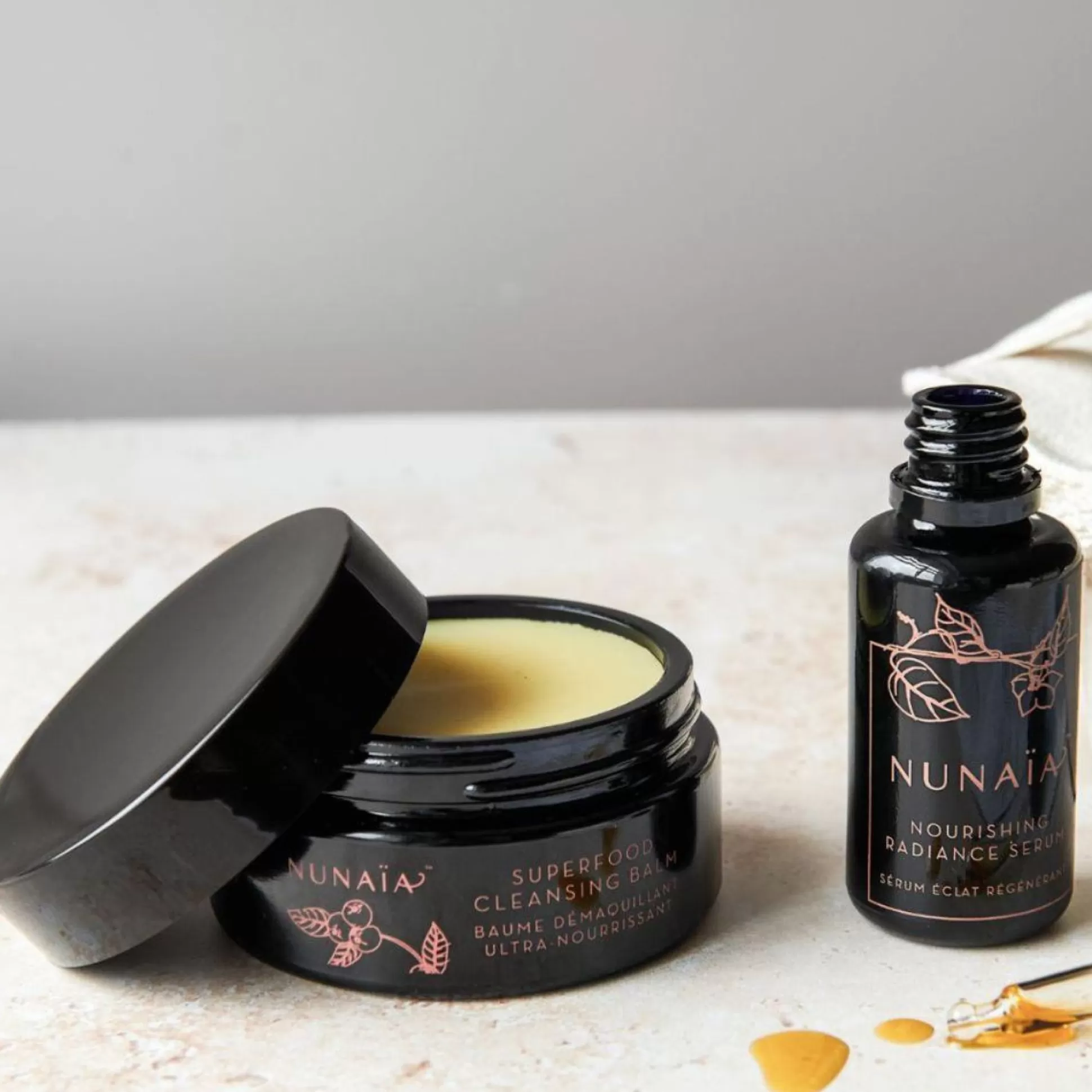 Skincare Essentials>Meadows and Byrne Nunaia Ground And Glow Gift Set