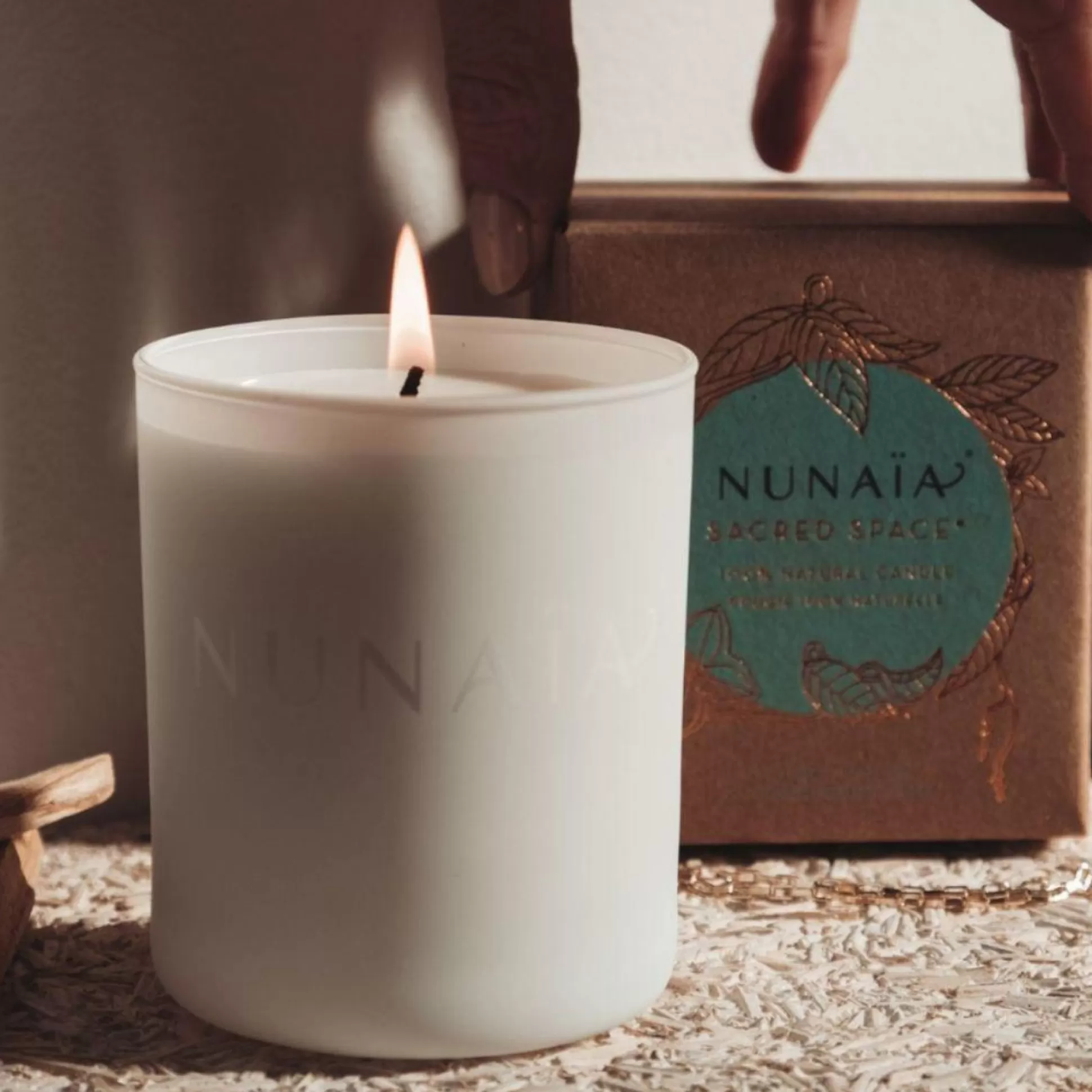 Scented Candles>Meadows and Byrne Nunaia Sacred Space Candle