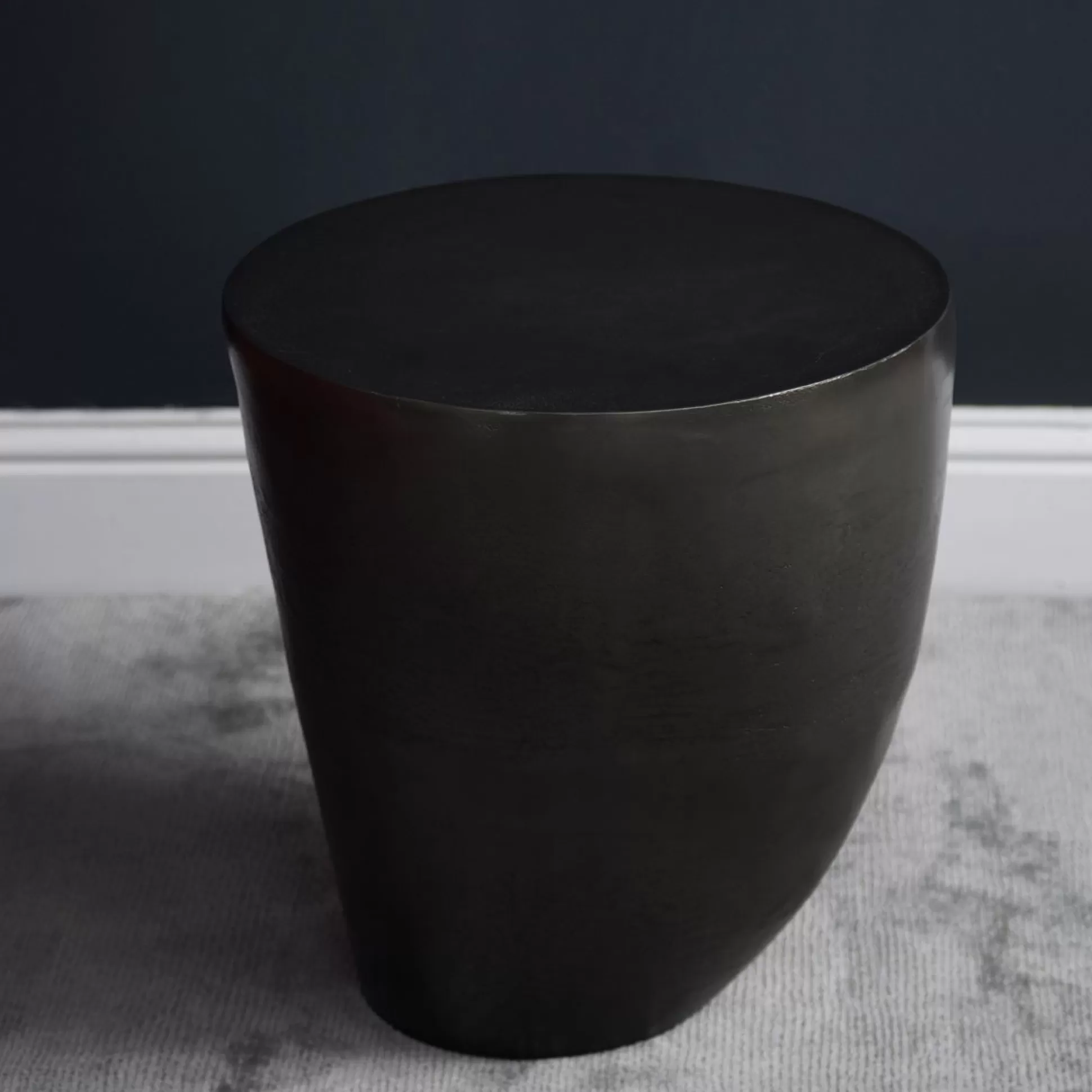 - Side Tables>Meadows and Byrne Ovoid Drum Side Table