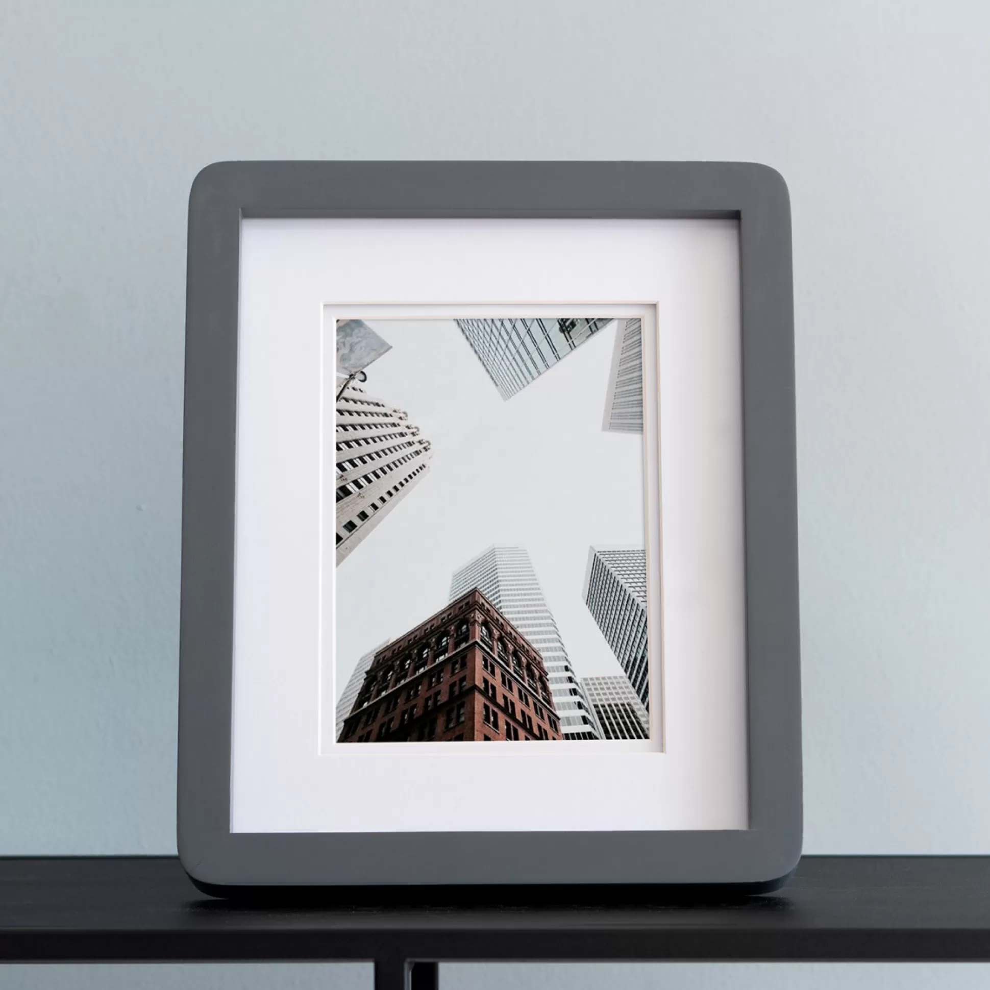 Wall Art & Picture Frames>Meadows and Byrne Painted Frame - Dark Grey