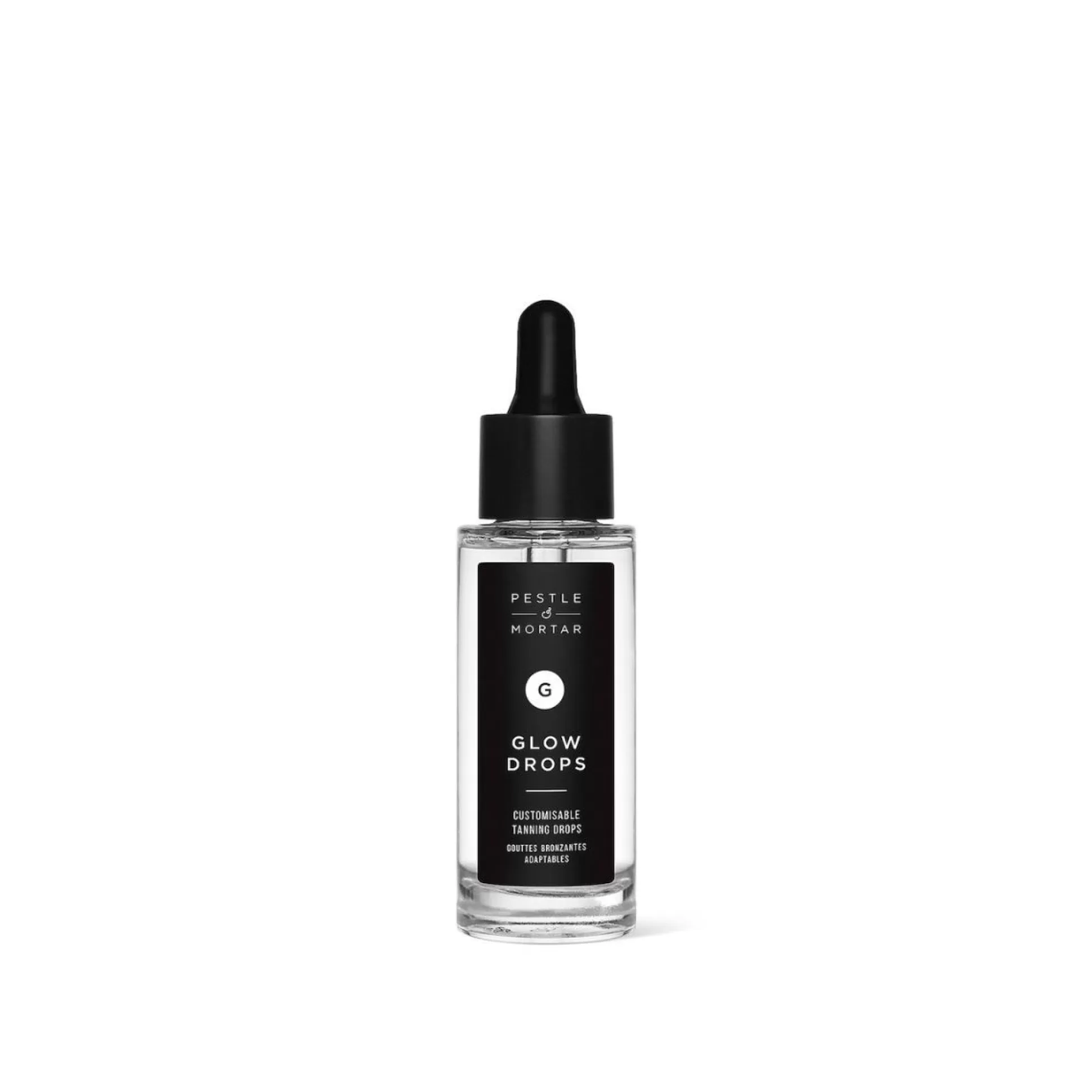 Skincare Essentials>Meadows and Byrne Pestle & Mortar Glow Drops Customisable Tannin - 30Ml