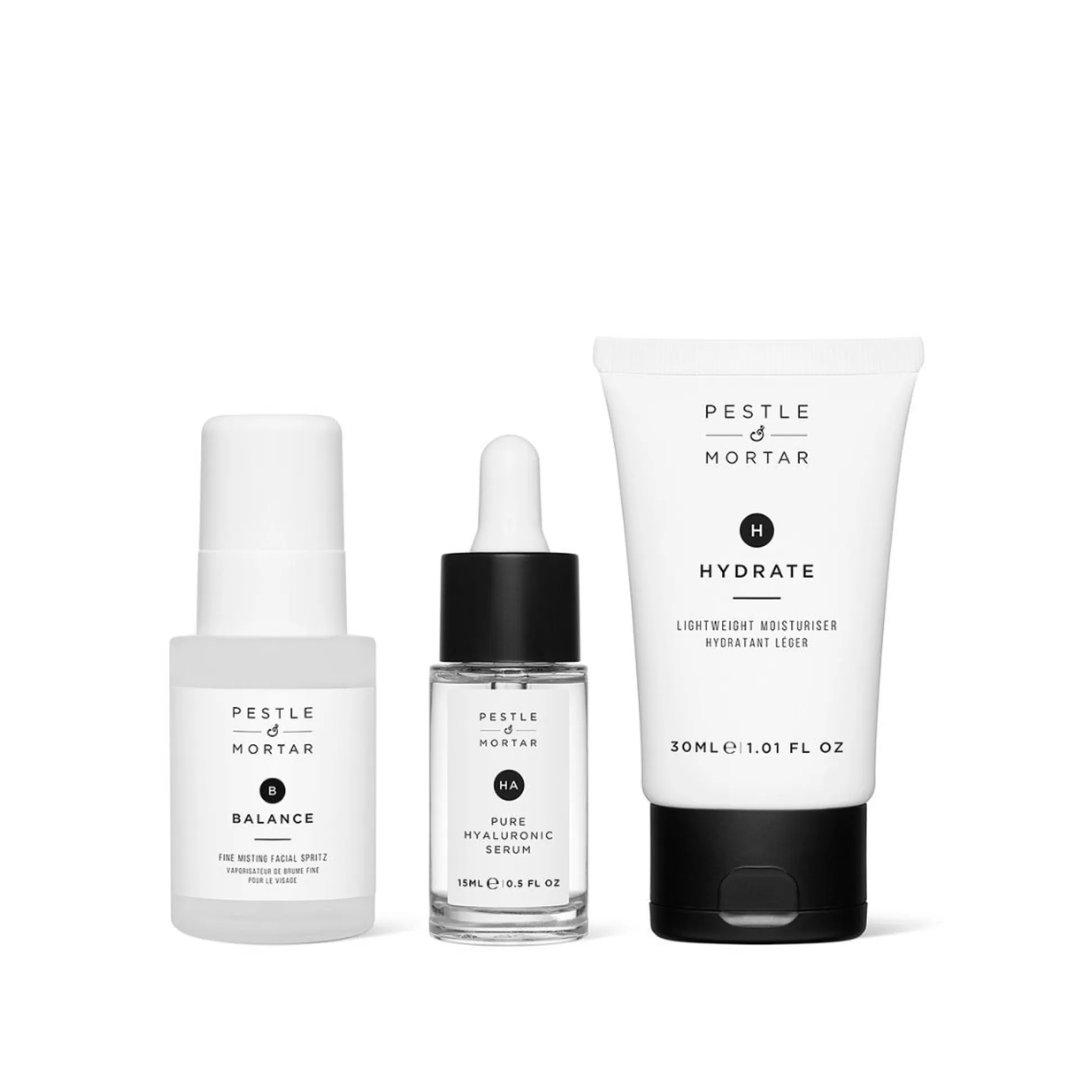 Skincare Essentials>Meadows and Byrne Pestle & Mortar Ultimate Hydration Kit