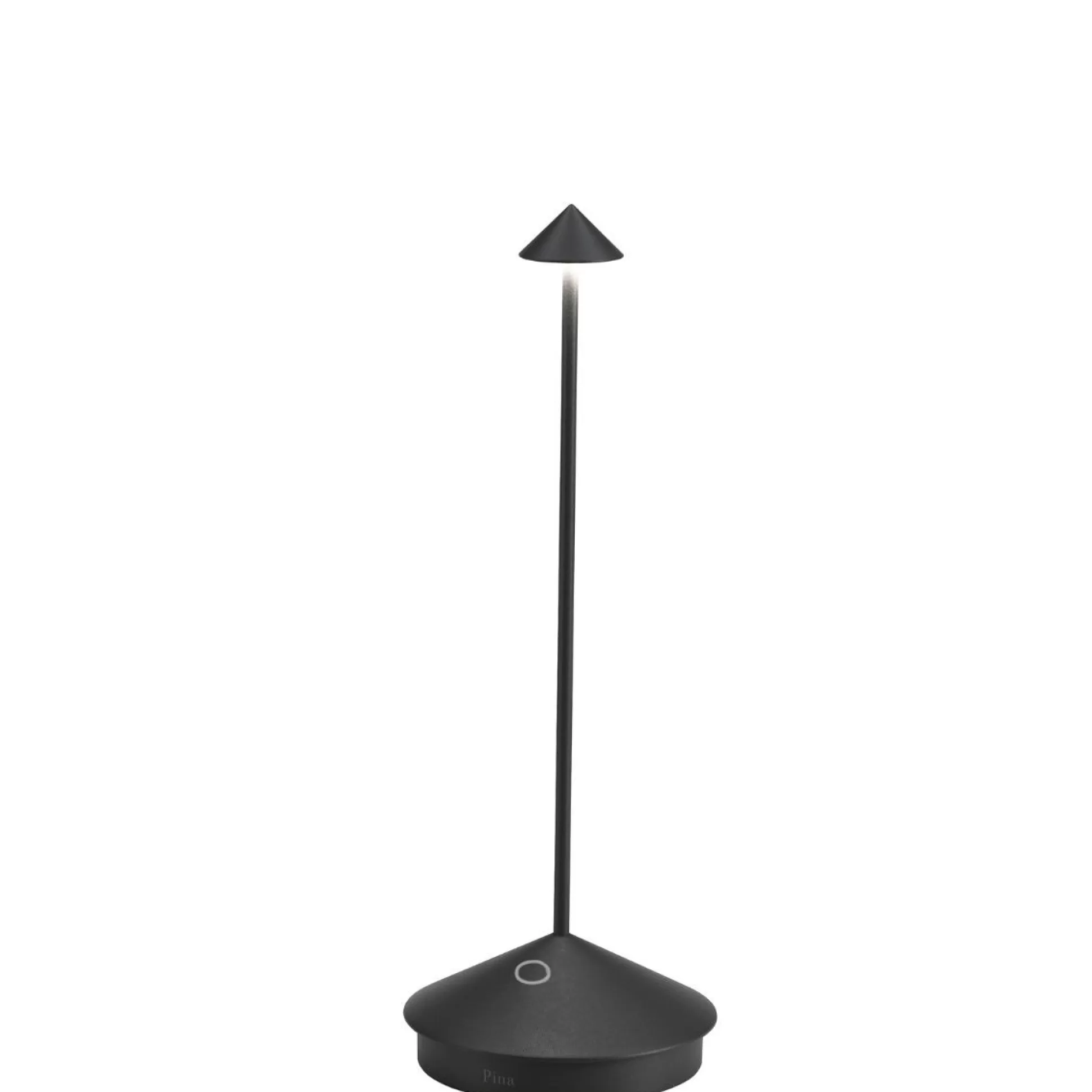 Lamps>Meadows and Byrne Pina Rechargeabe Table Lamp In Black
