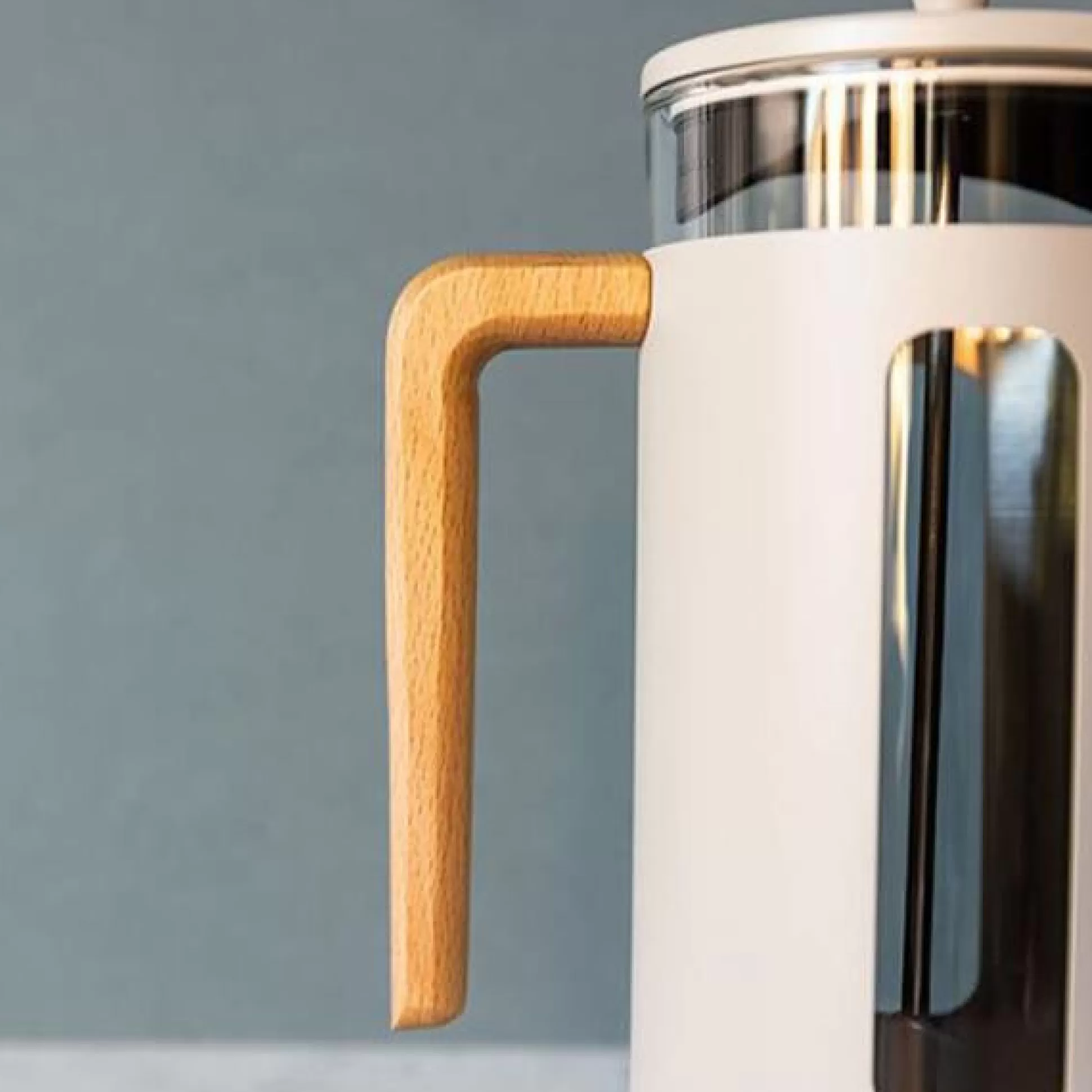 Coffee Machines & Accessories>Meadows and Byrne Pisa 8Cup Cafetiere Latte