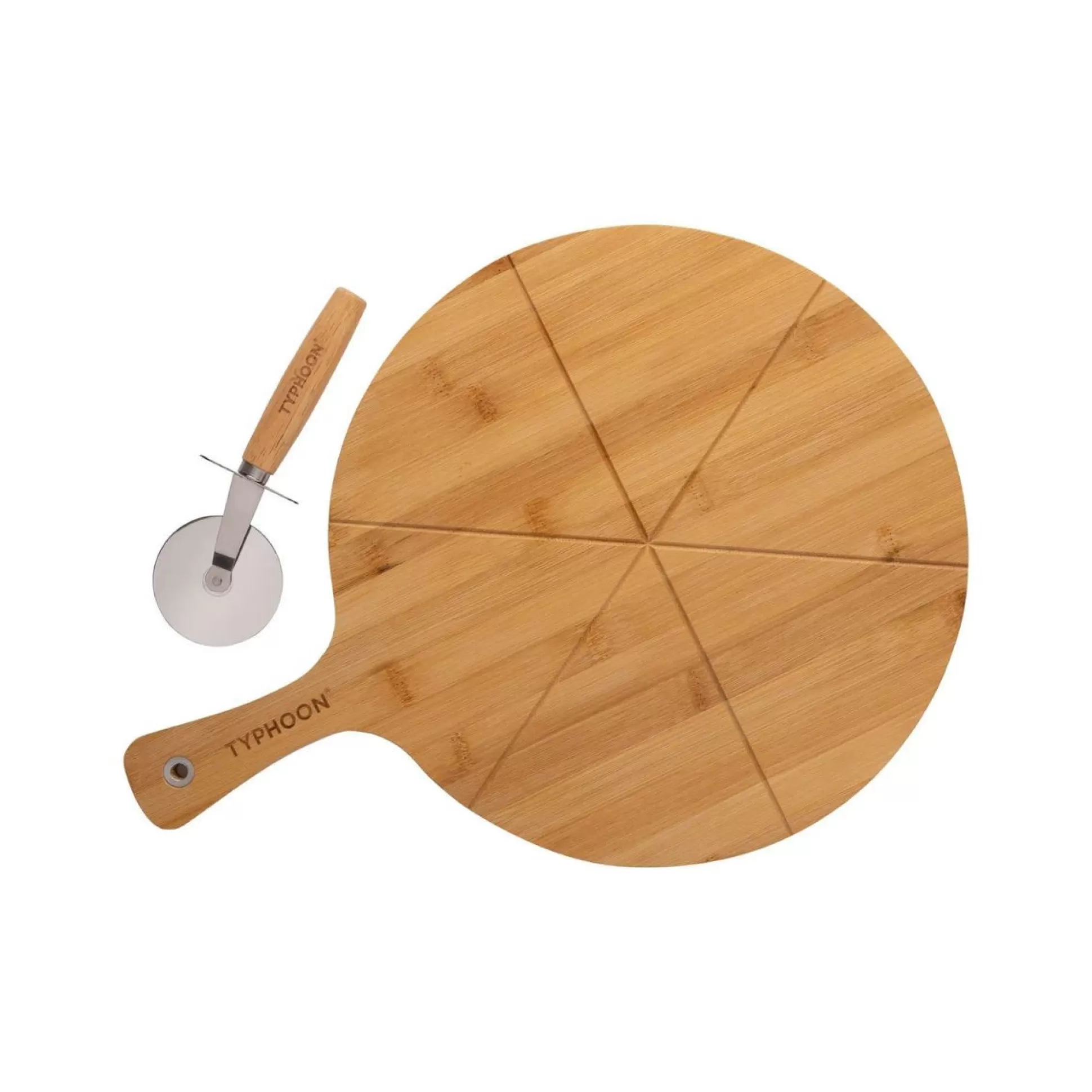 Kitchen Utensils & Accessories>Meadows and Byrne Pizza Board & Cutter Set