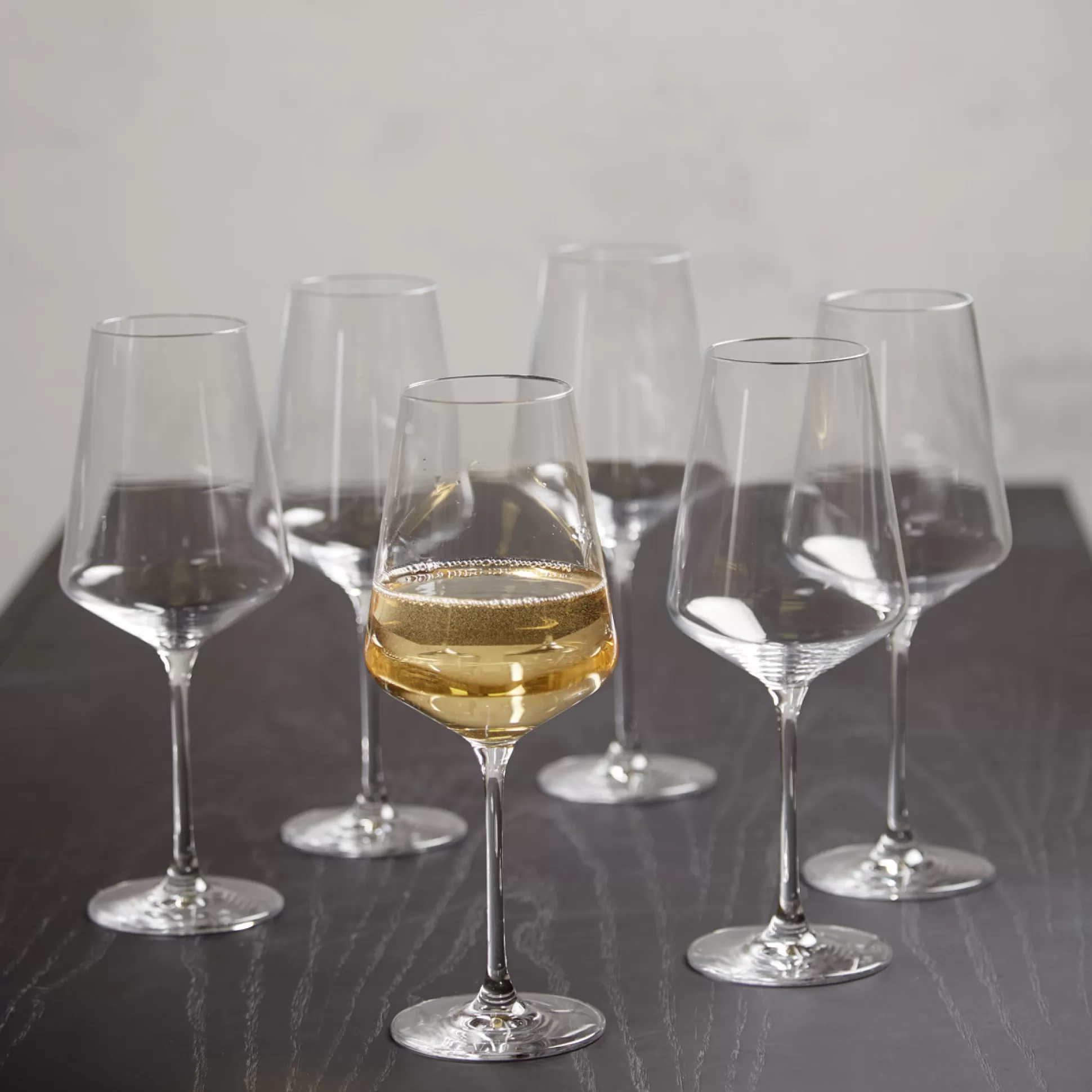 Glassware&Wine Glasses>Meadows and Byrne Puccini White Wine Glasses - Set Of 6