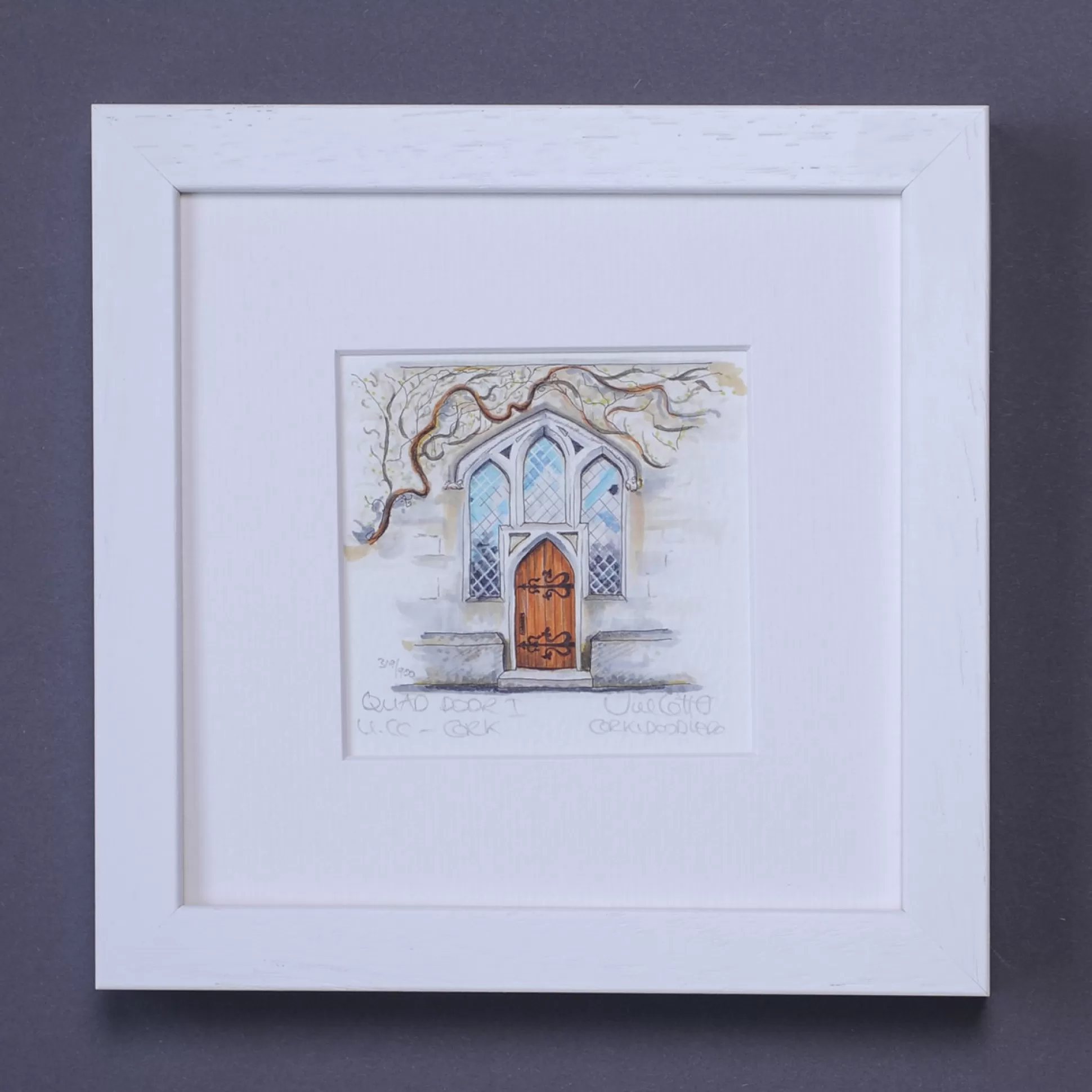 Wall Art & Picture Frames>Meadows and Byrne Quad Door Framed Art